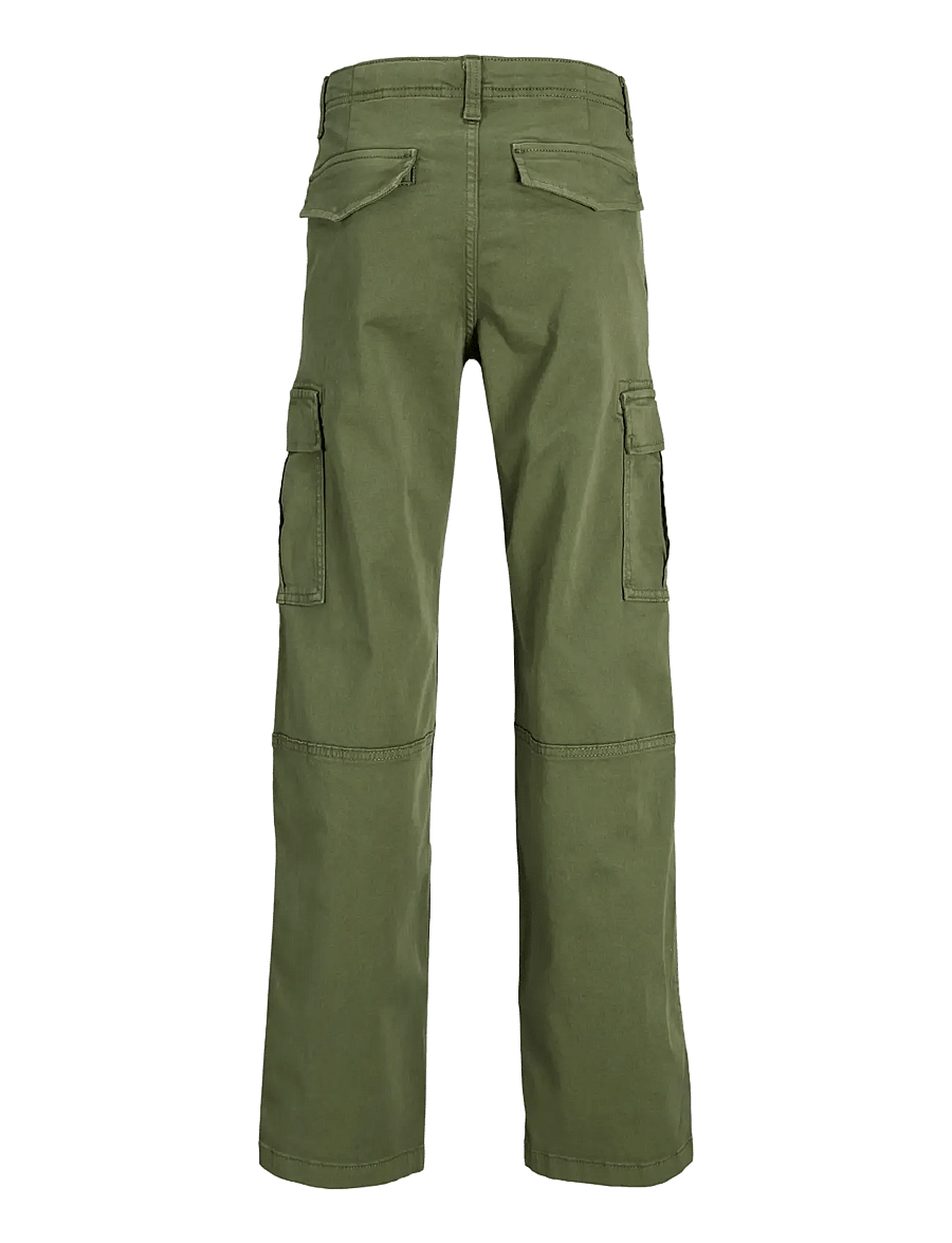 Jack & Jones - JPSTKANE JJHARLOW CARGO NOOS JNR - cargobroek - dusty olive - 2
