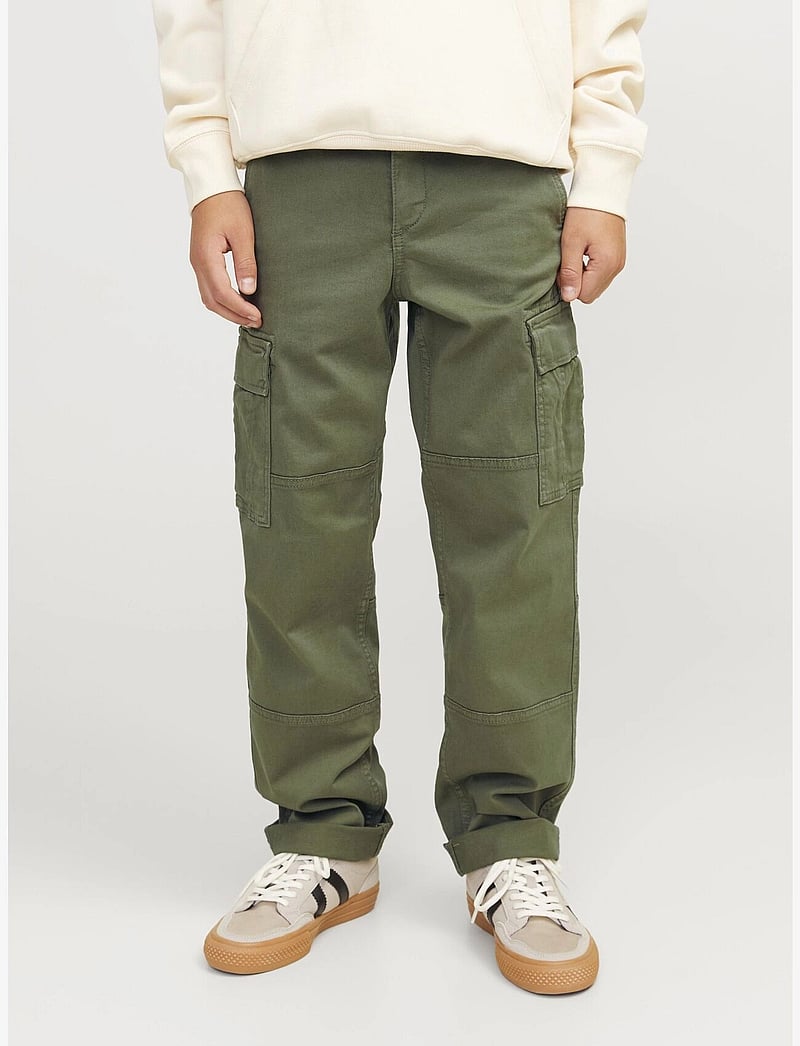 Jack & Jones - JPSTKANE JJHARLOW CARGO NOOS JNR - kargopüksid - dusty olive - 3