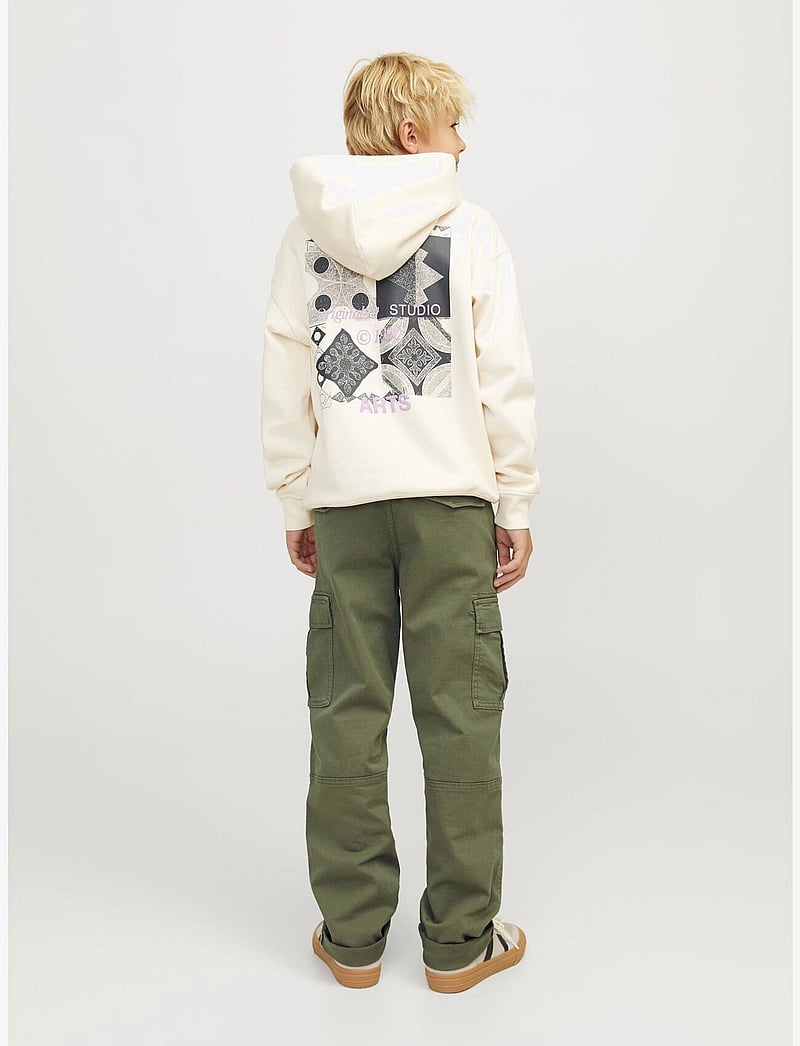 Jack & Jones - JPSTKANE JJHARLOW CARGO NOOS JNR - kargopüksid - dusty olive - 4