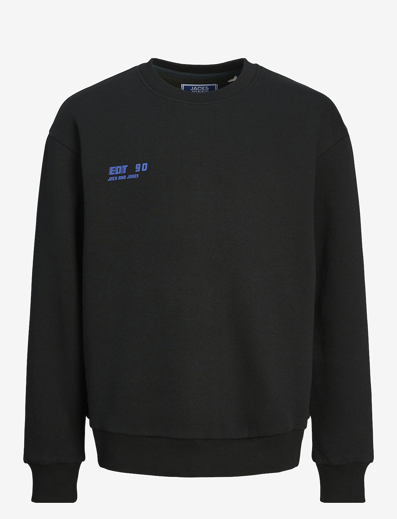 Jack & Jones - JORCOLLECT EDT LOOSE SWEAT CREW JNR - sweatshirts - black - 1