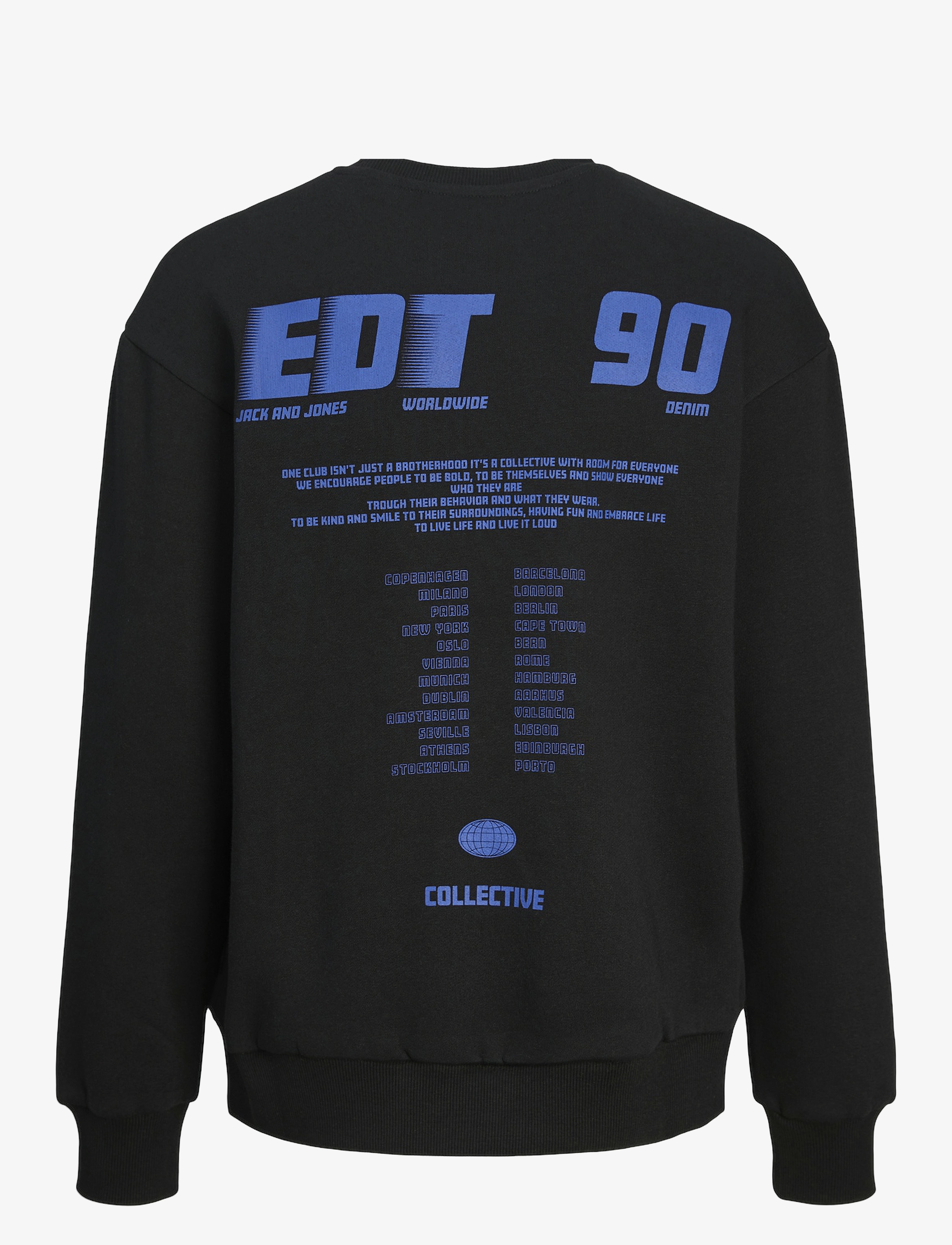Jack & Jones - JORCOLLECT EDT LOOSE SWEAT CREW JNR - black - 2