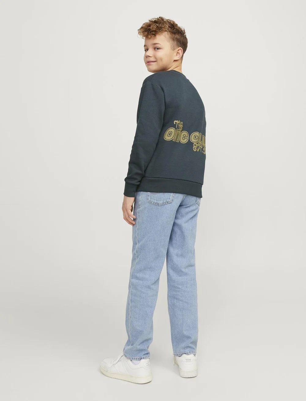Jack & Jones - JORCOLLECT EDT LOOSE SWEAT CREW JNR - sweatshirts - magical forest - 3