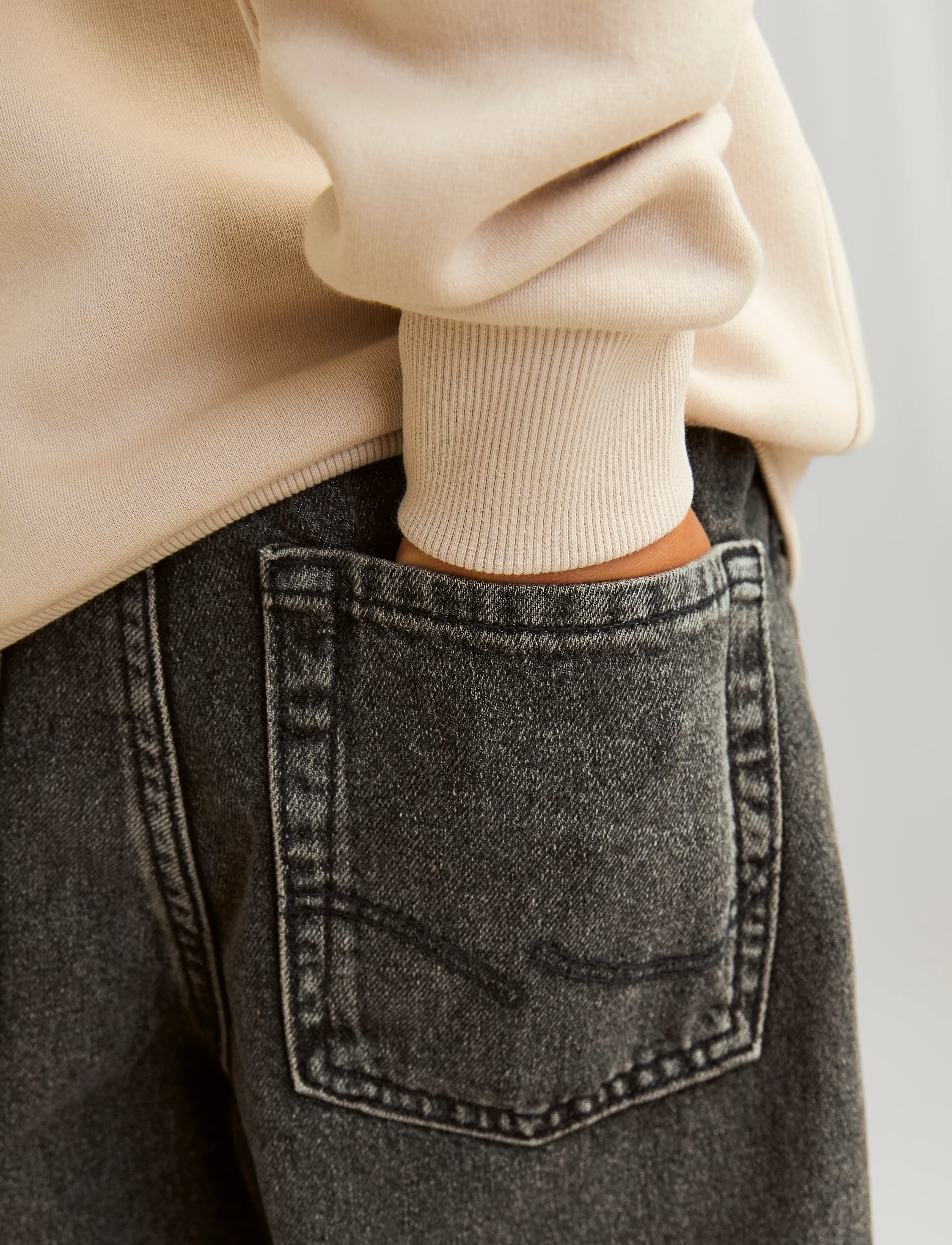 Jack & Jones - JJICHRIS JJORIGINAL MF 045 SN JNR - grey denim - 5