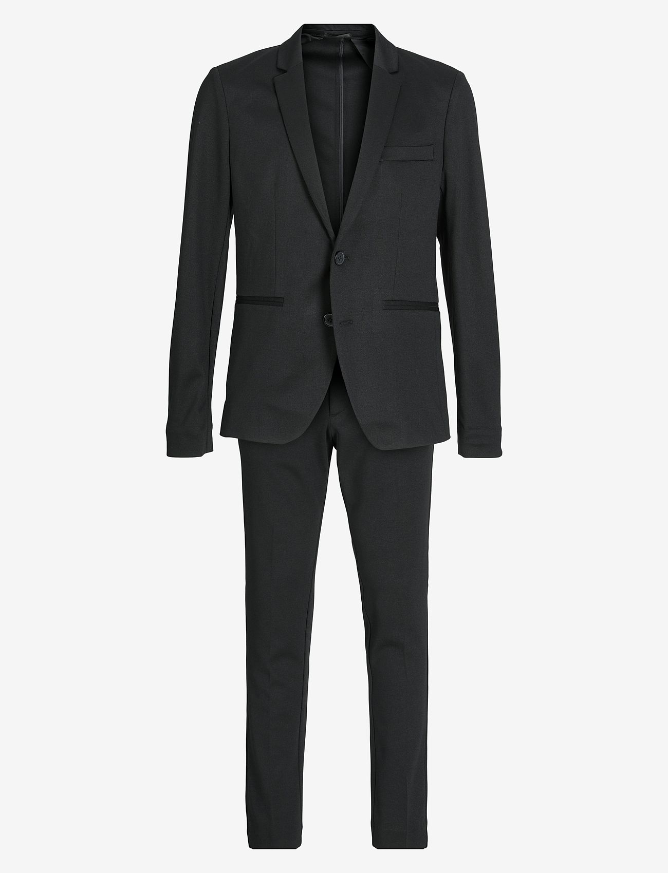 Jack & Jones - JJEJAXON JERSEY SUIT NOOS JNR - kavajer - black - 1
