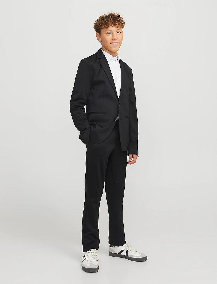 Jack & Jones - JJEJAXON JERSEY SUIT NOOS JNR - pintsakud - black - 0