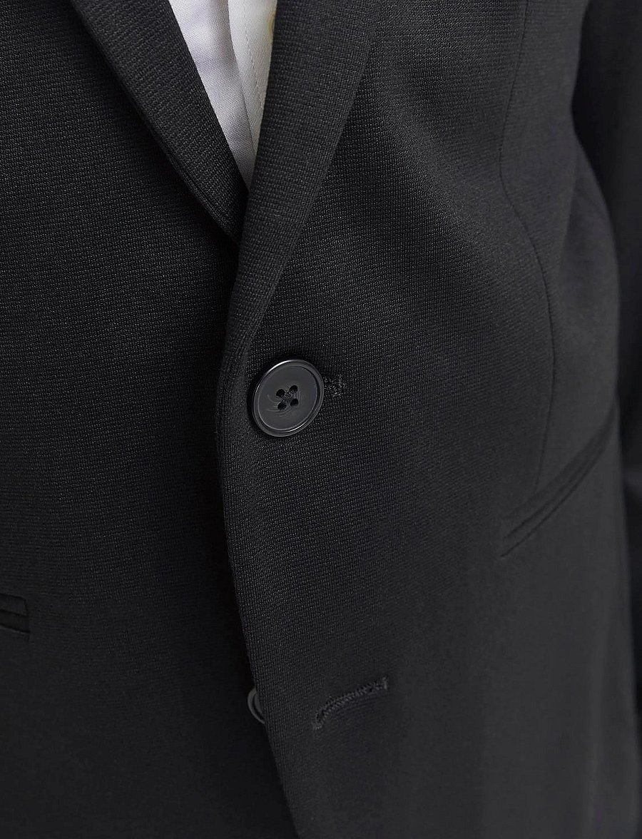 Jack & Jones - JJEJAXON JERSEY SUIT NOOS JNR - pintsakud - black - 3
