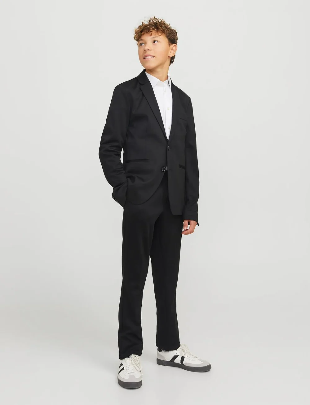 Jack & Jones - JJEJAXON JERSEY SUIT NOOS JNR - blazer - black - 5