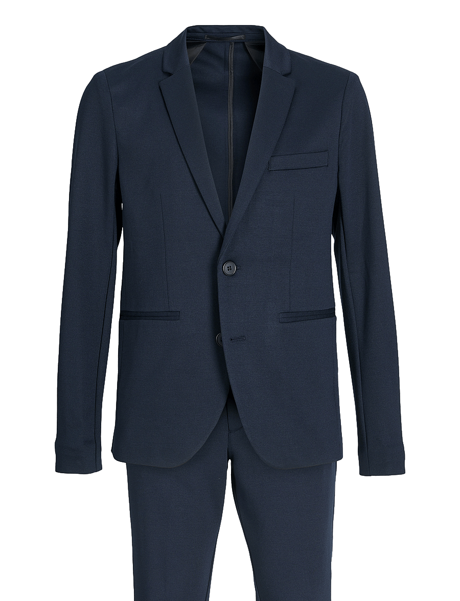 Jack & Jones - JJEJAXON JERSEY SUIT NOOS JNR - blazere - dark navy - 1