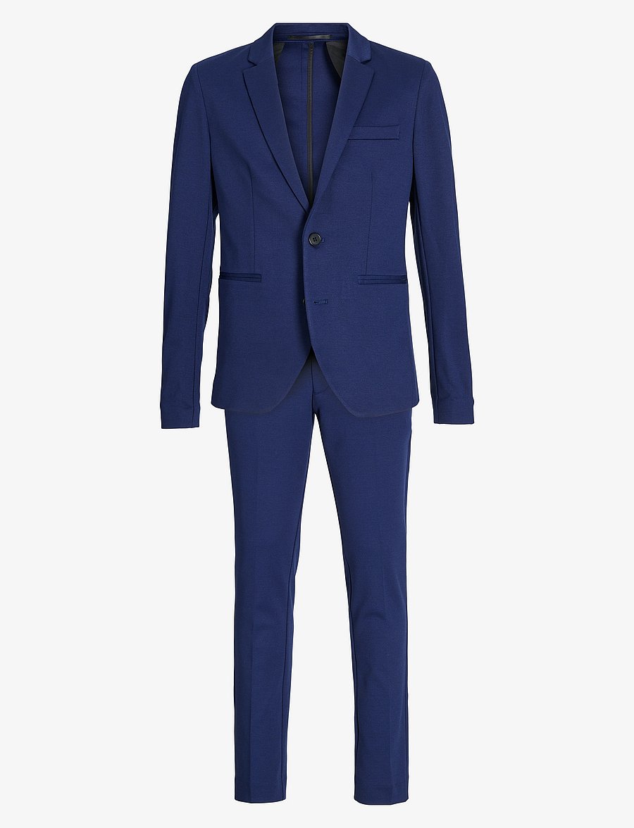 Jack & Jones - JJEJAXON JERSEY SUIT NOOS JNR - blazere - medieval blue - 1