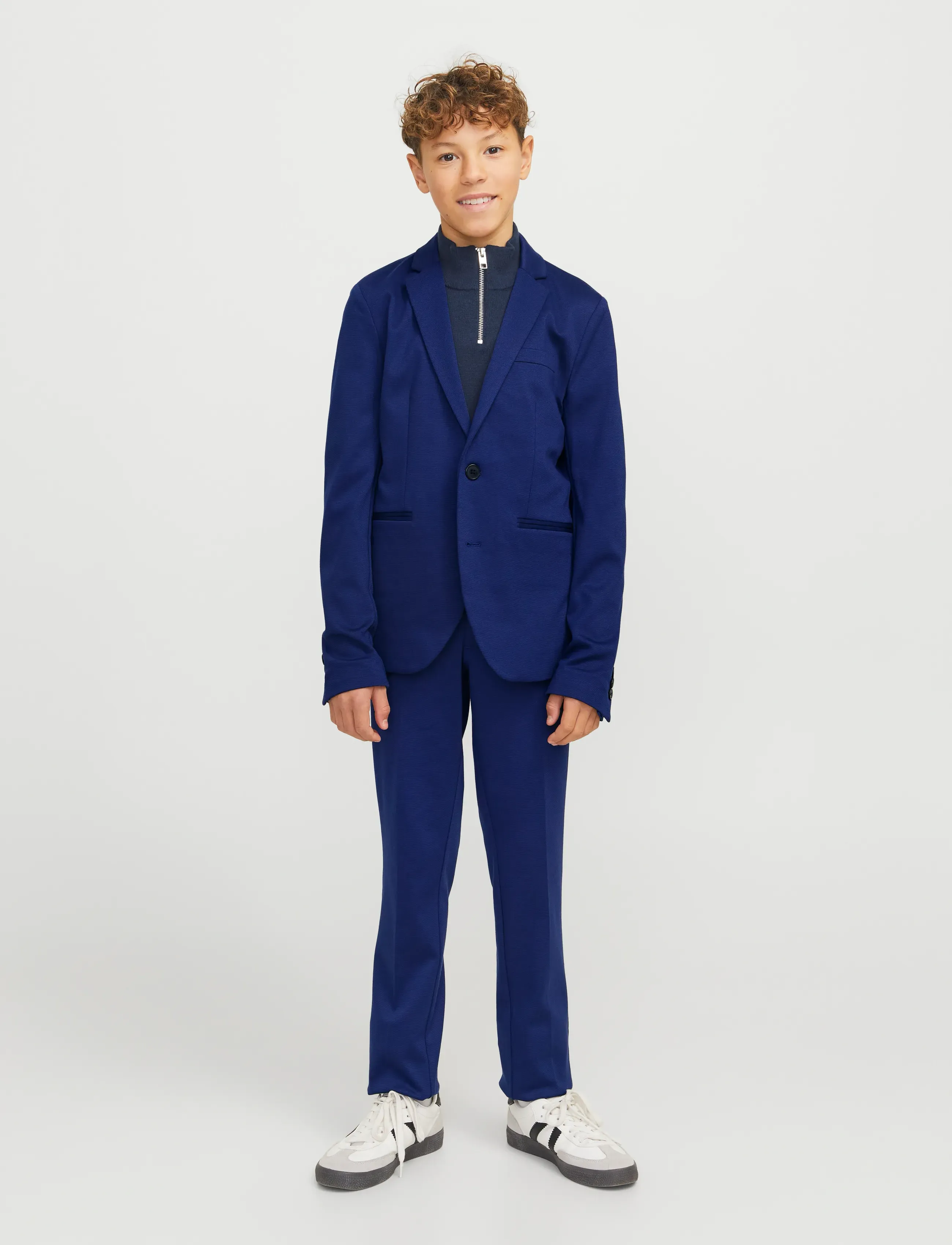 Jack & Jones - JJEJAXON JERSEY SUIT NOOS JNR - blazere - medieval blue - 4