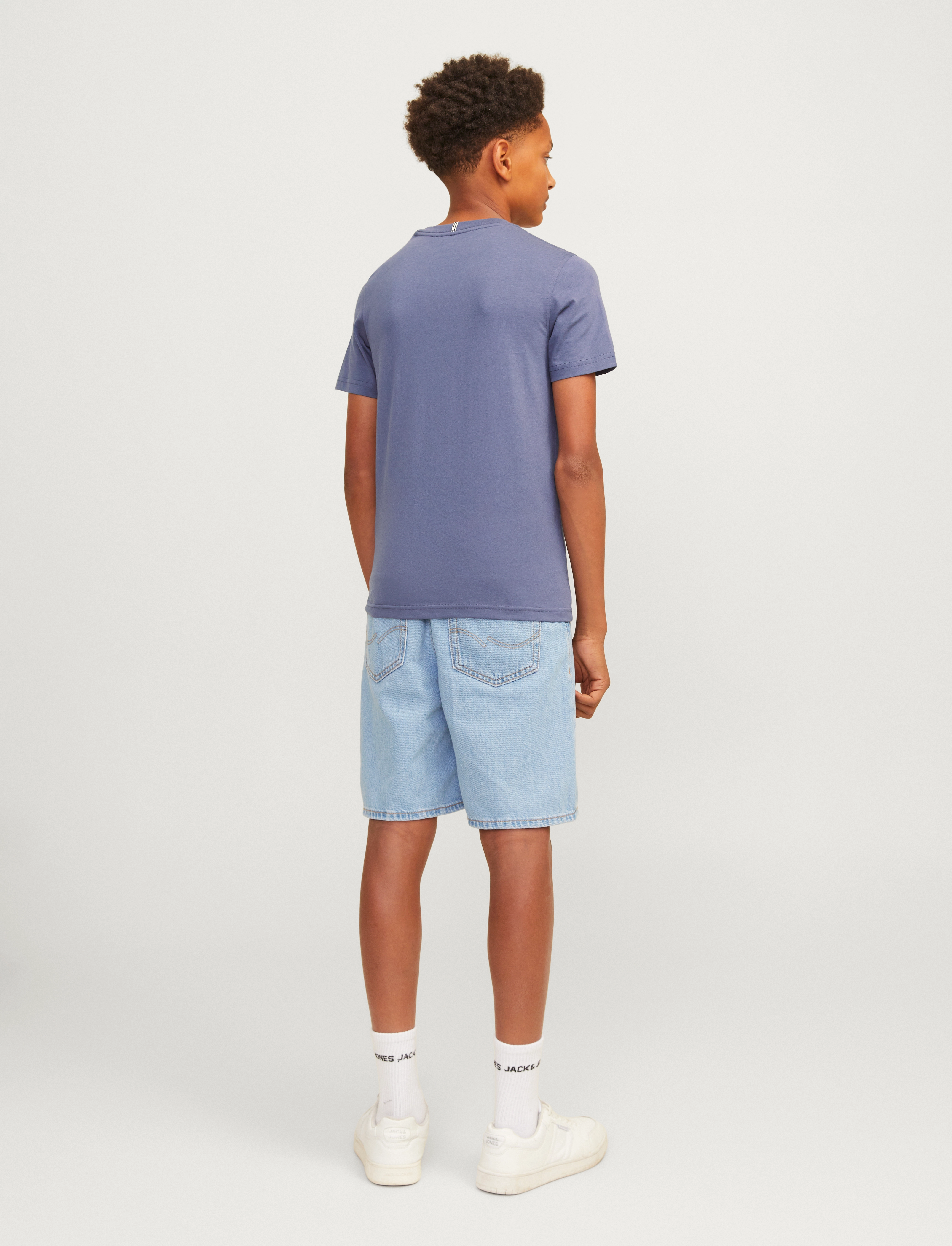 Jack & Jones - JORFREDERIKSBERG BOX TEE SS C.N SN JNR - nightshadow blue - 2