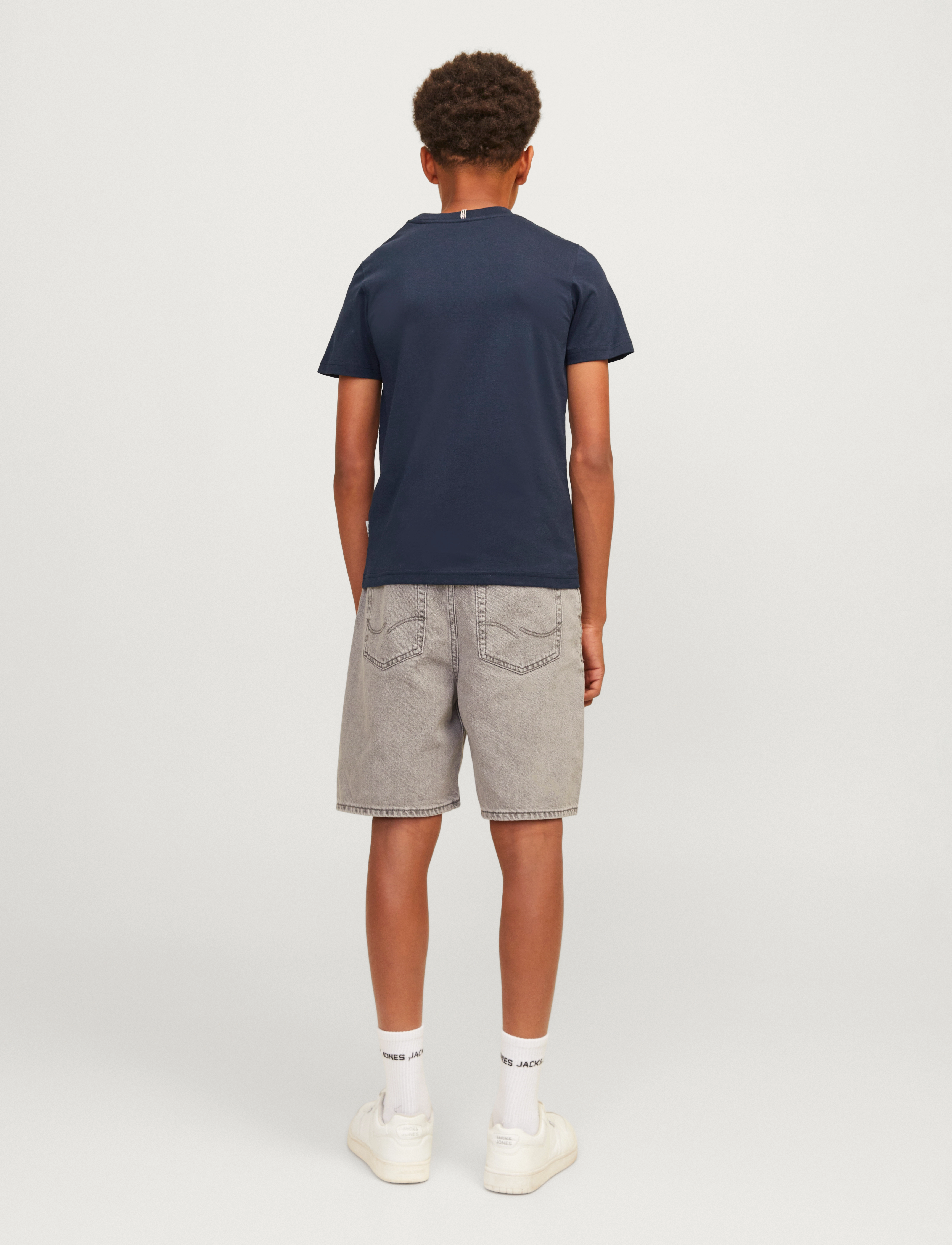 Jack & Jones - JORFREDERIKSBERG BOX TEE SS C.N SN JNR - sky captain - 2