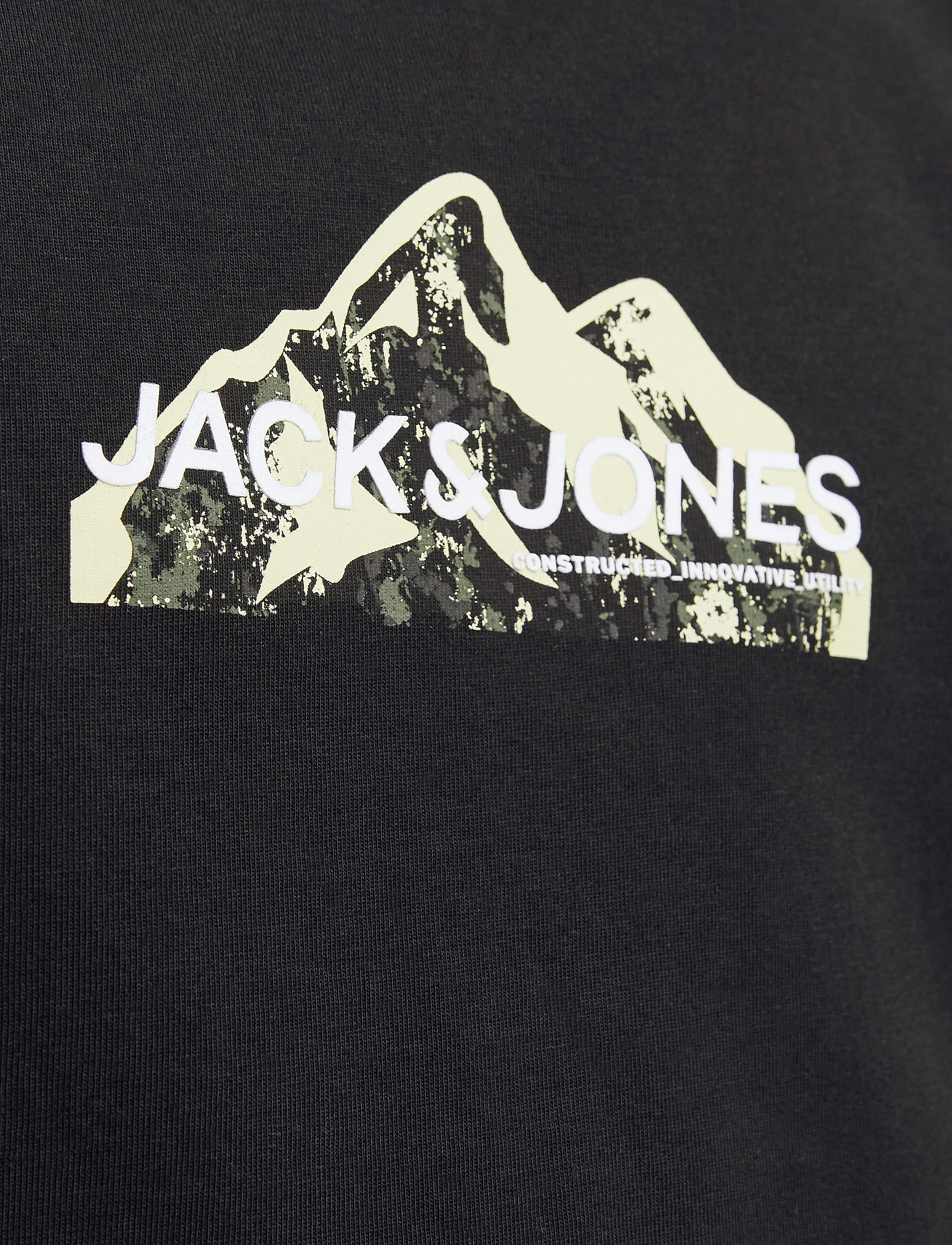Jack & Jones - JCOMOUNTAIN LOGO TEE SS CREW NECK SN JNR - black - 3