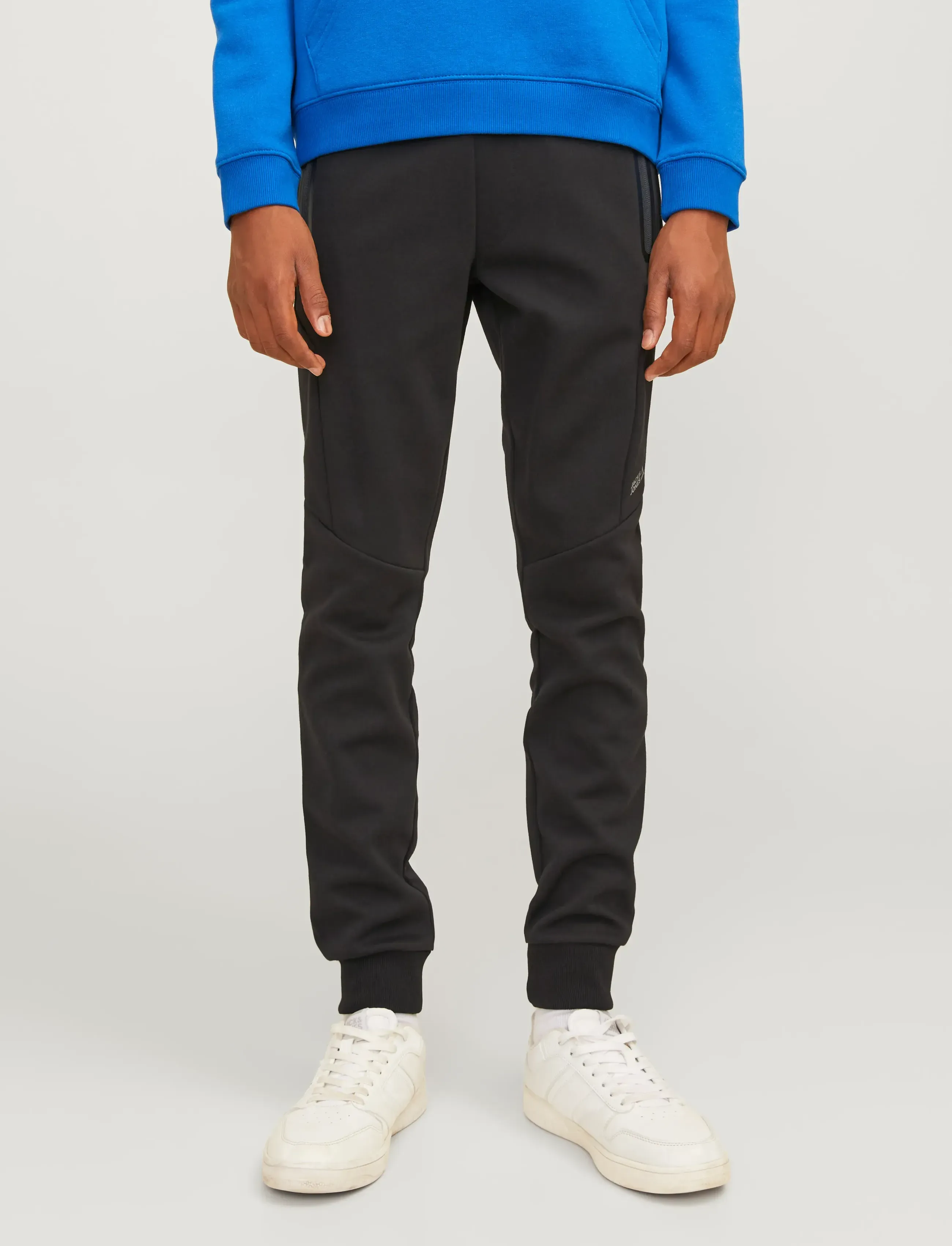 Jack & Jones JPSTWILL JJFUSION SWEAT PNTS NB NOOS JNR - Underdele - BLACK / black