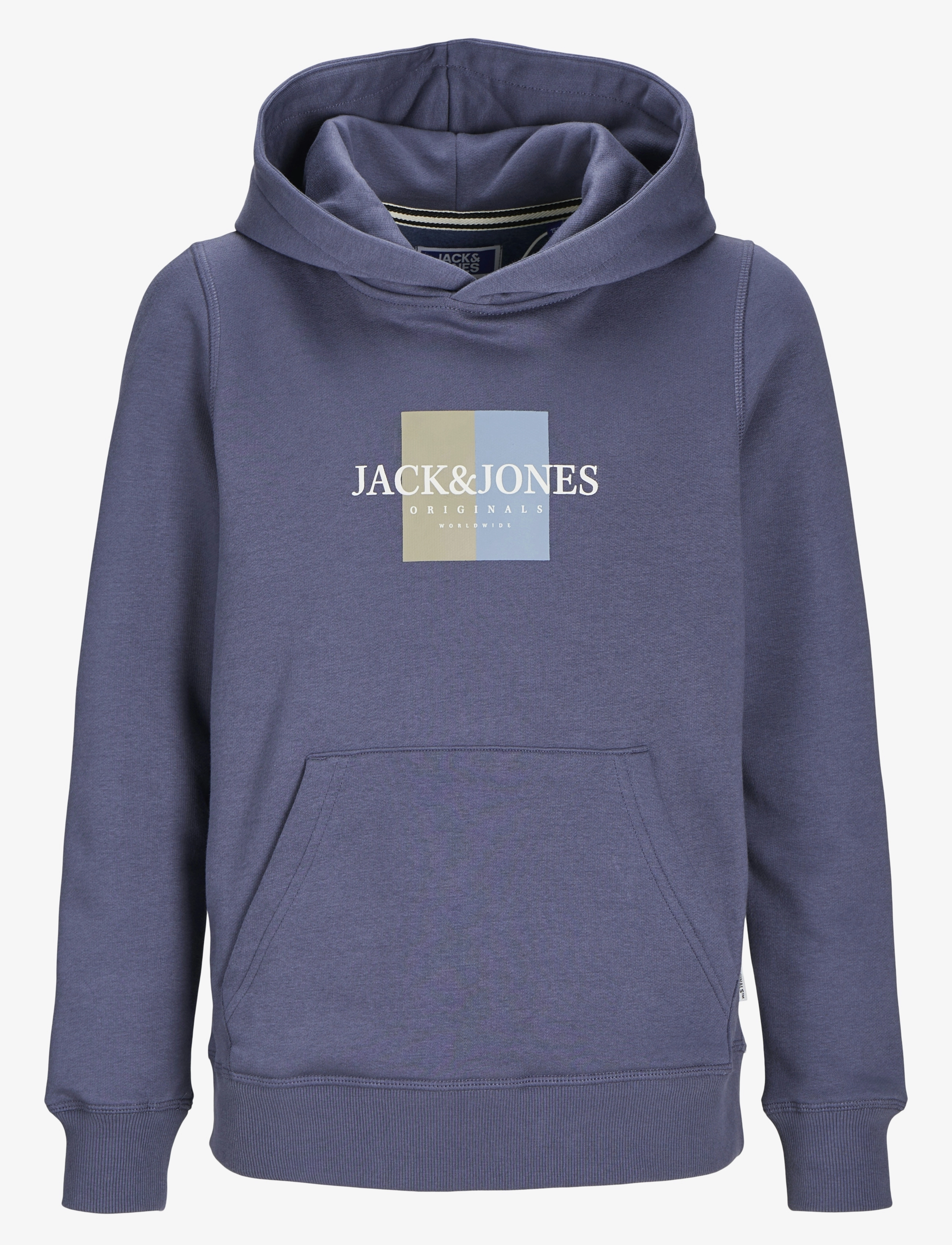 Jack & Jones - JORFREDERIKSBERG BOX SWEAT HOOD SN JNR - nightshadow blue - 1