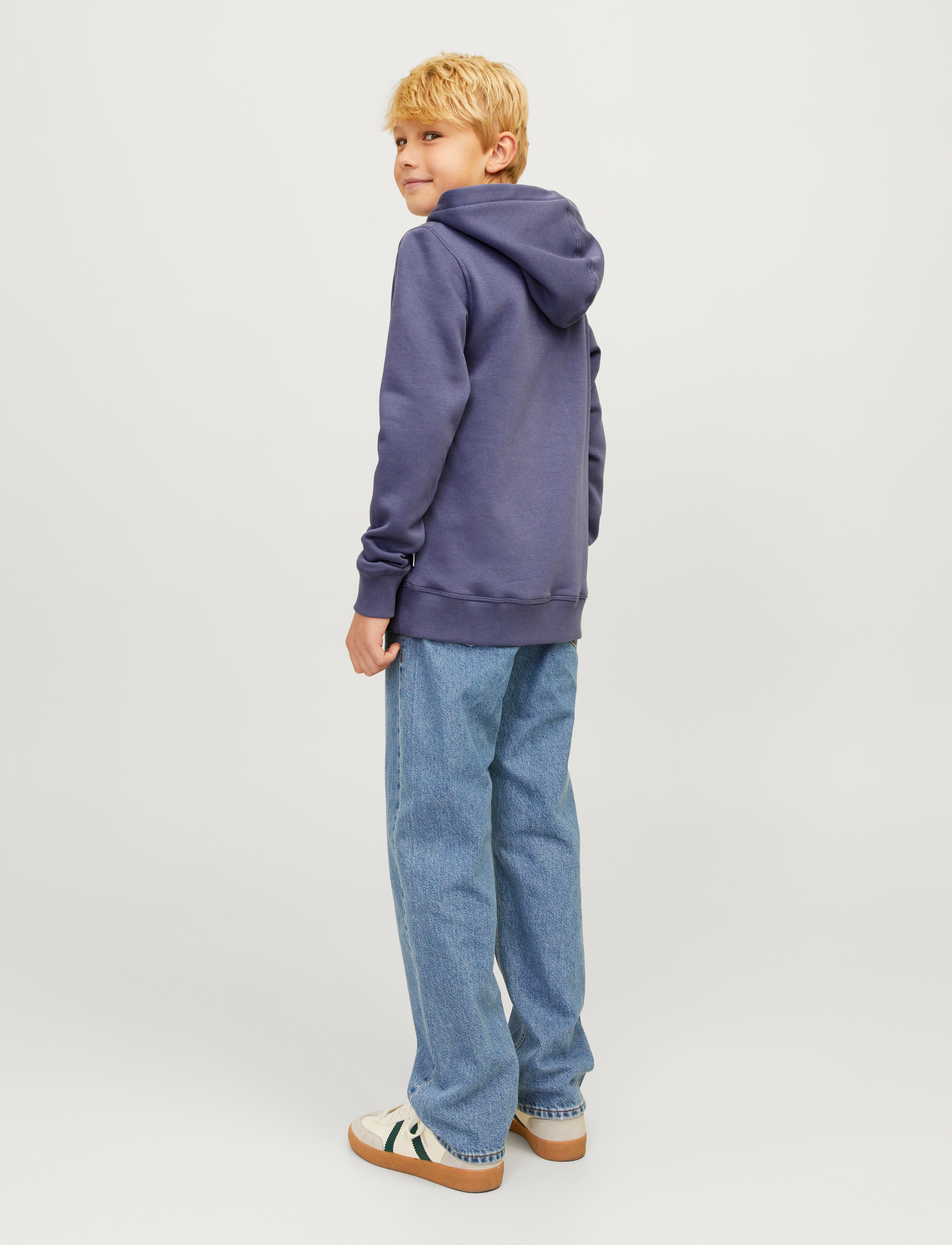 Jack & Jones - JORFREDERIKSBERG BOX SWEAT HOOD SN JNR - nightshadow blue - 2