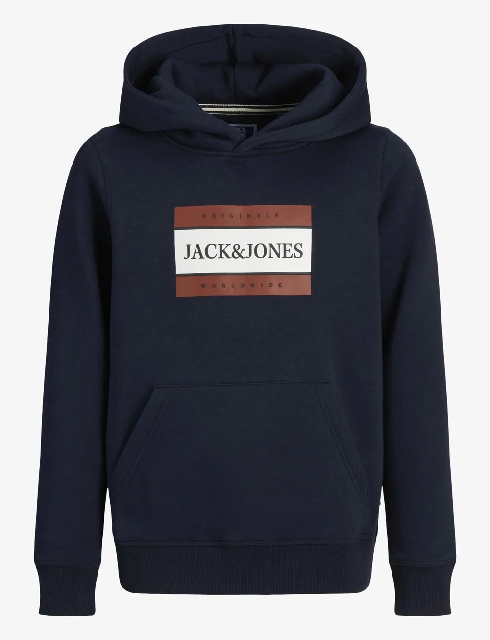 Jack & Jones - JORFREDERIKSBERG BOX SWEAT HOOD SN JNR - kapuzenpullover - sky captain - 1