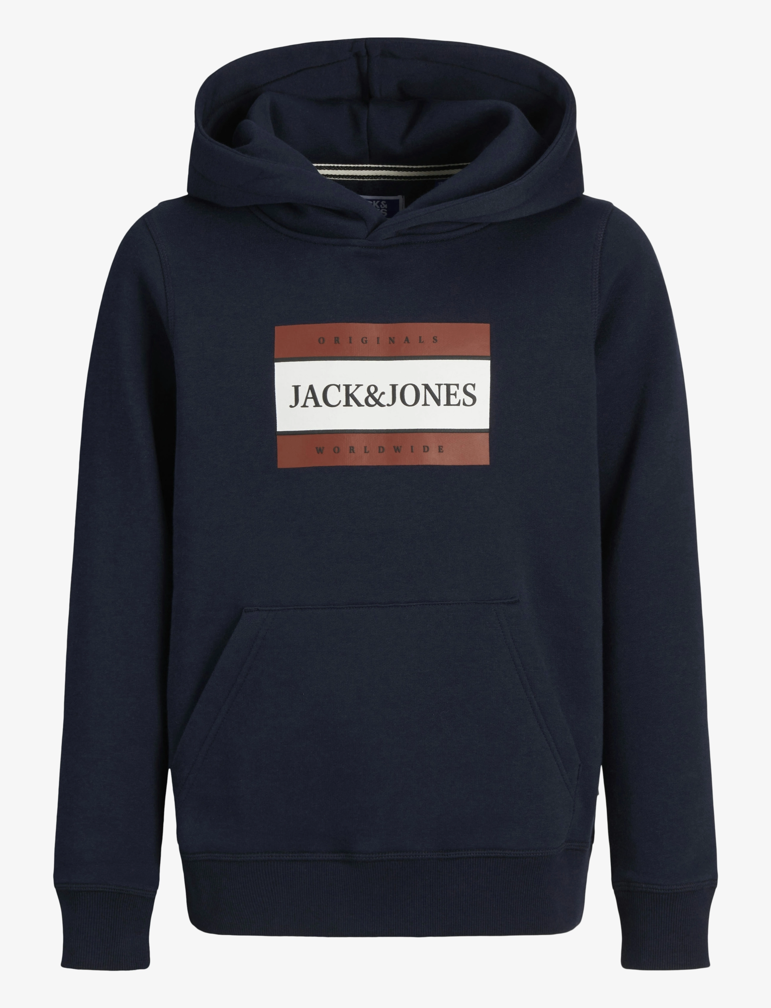 Jack & Jones - JORFREDERIKSBERG BOX SWEAT HOOD SN JNR - sky captain - 1