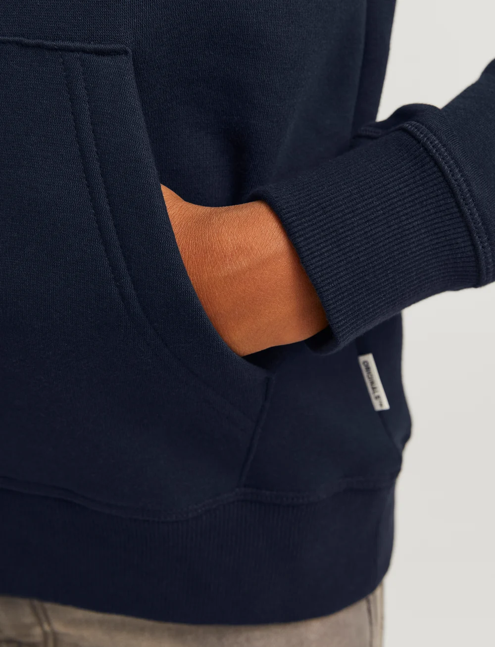 Jack & Jones - JORFREDERIKSBERG BOX SWEAT HOOD SN JNR - kapuzenpullover - sky captain - 3