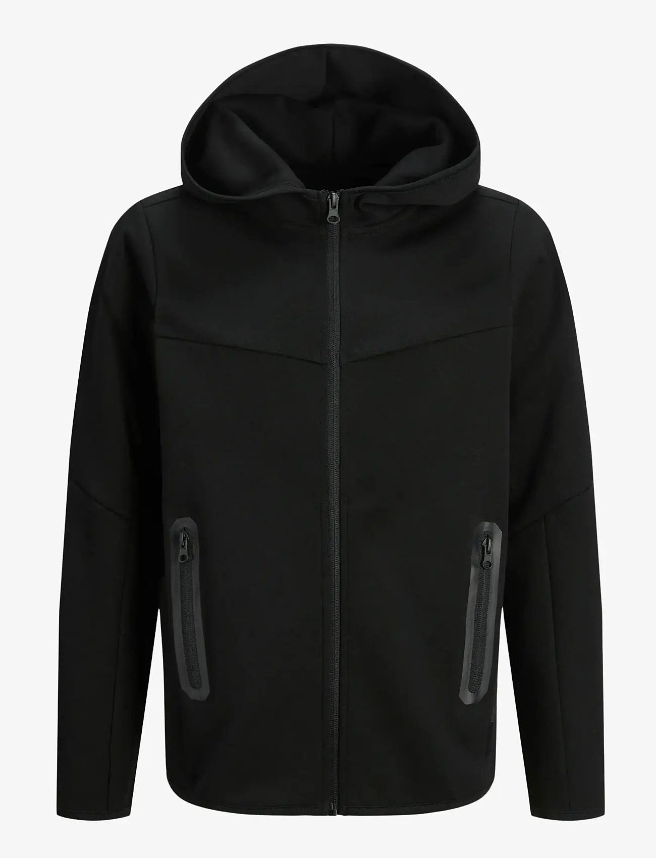Jack & Jones - JCOFUSION SWEAT ZIP HOOD NOOS JNR - kapuzenpullover - black - 1