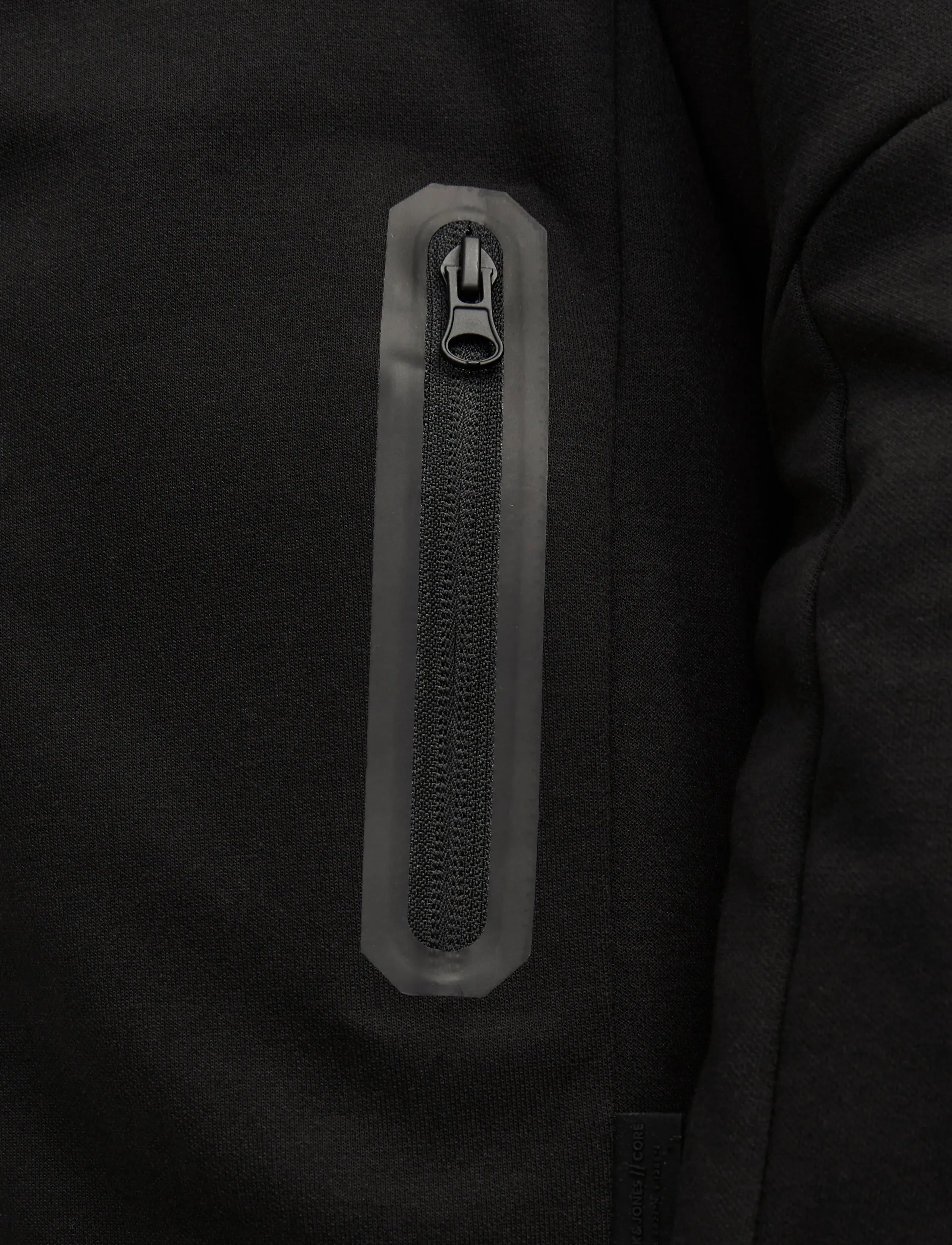 Jack & Jones - JCOFUSION SWEAT ZIP HOOD NOOS JNR - kapuzenpullover - black - 4