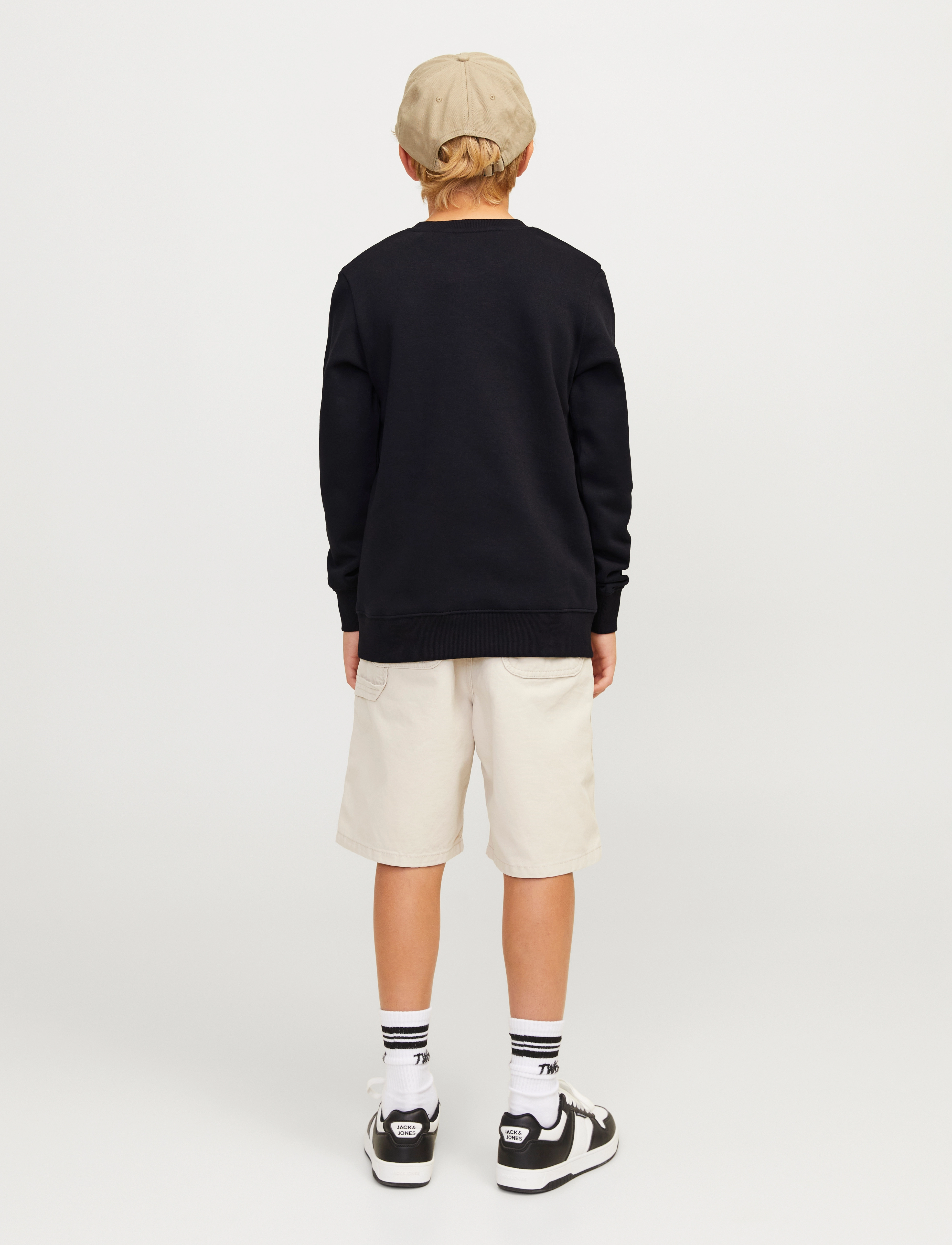 Jack & Jones - JCOMOUNTAIN LOGO SWEAT CREW NECK SN JNR - black - 2
