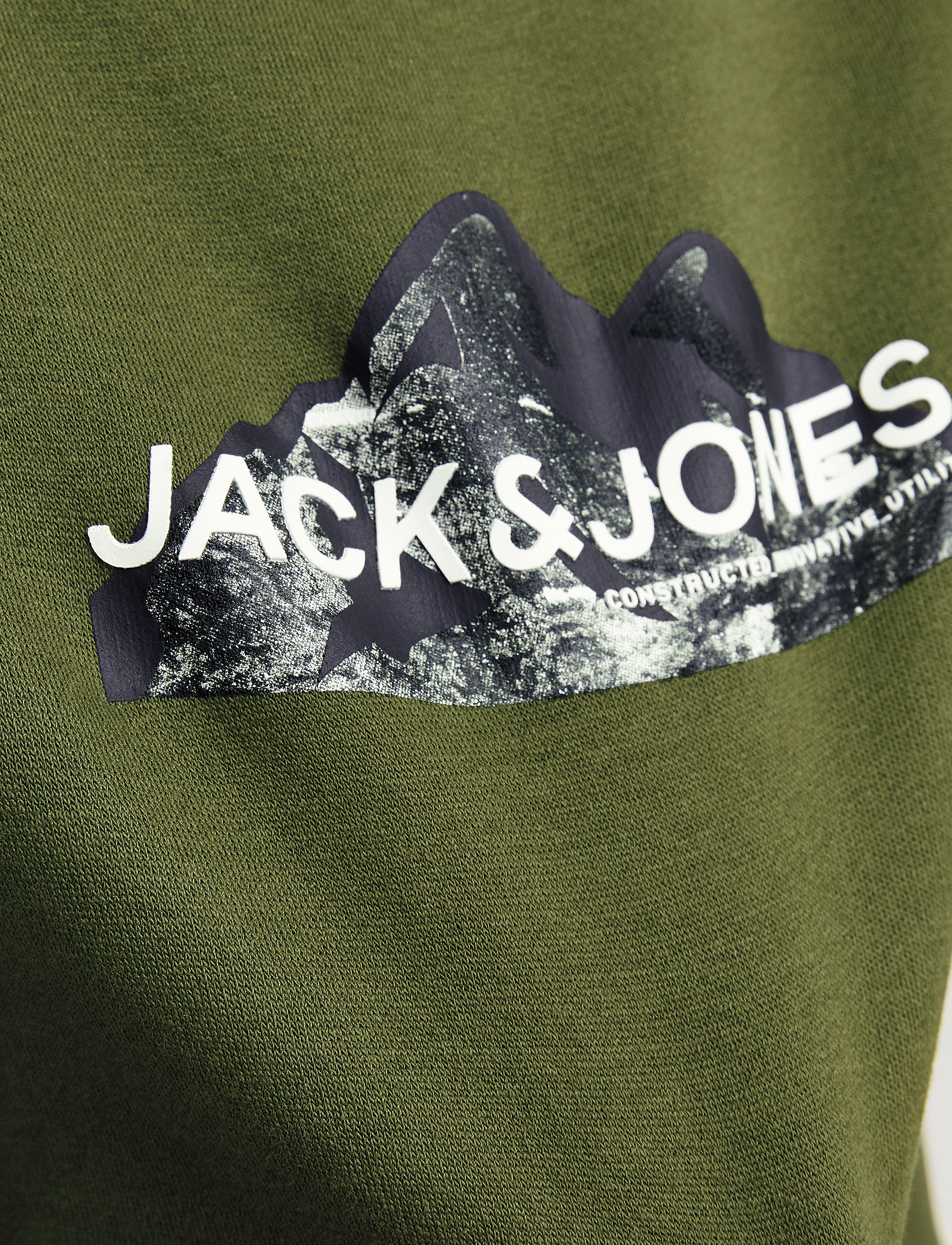 Jack & Jones - JCOMOUNTAIN LOGO SWEAT CREW NECK SN JNR - cypress - 3