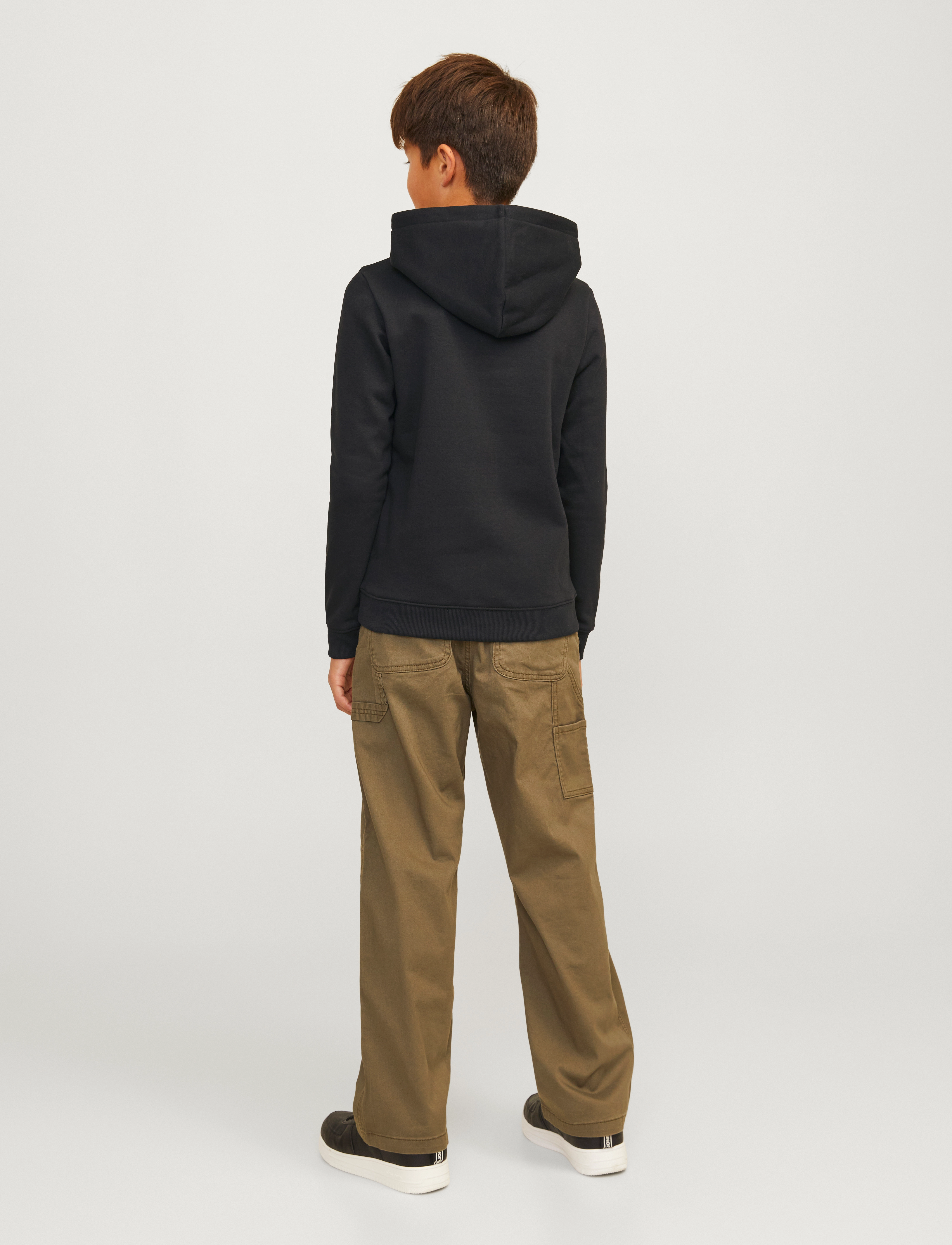 Jack & Jones - JCOOUTDOOR LOGO SWEAT HOOD SN JNR - black - 2