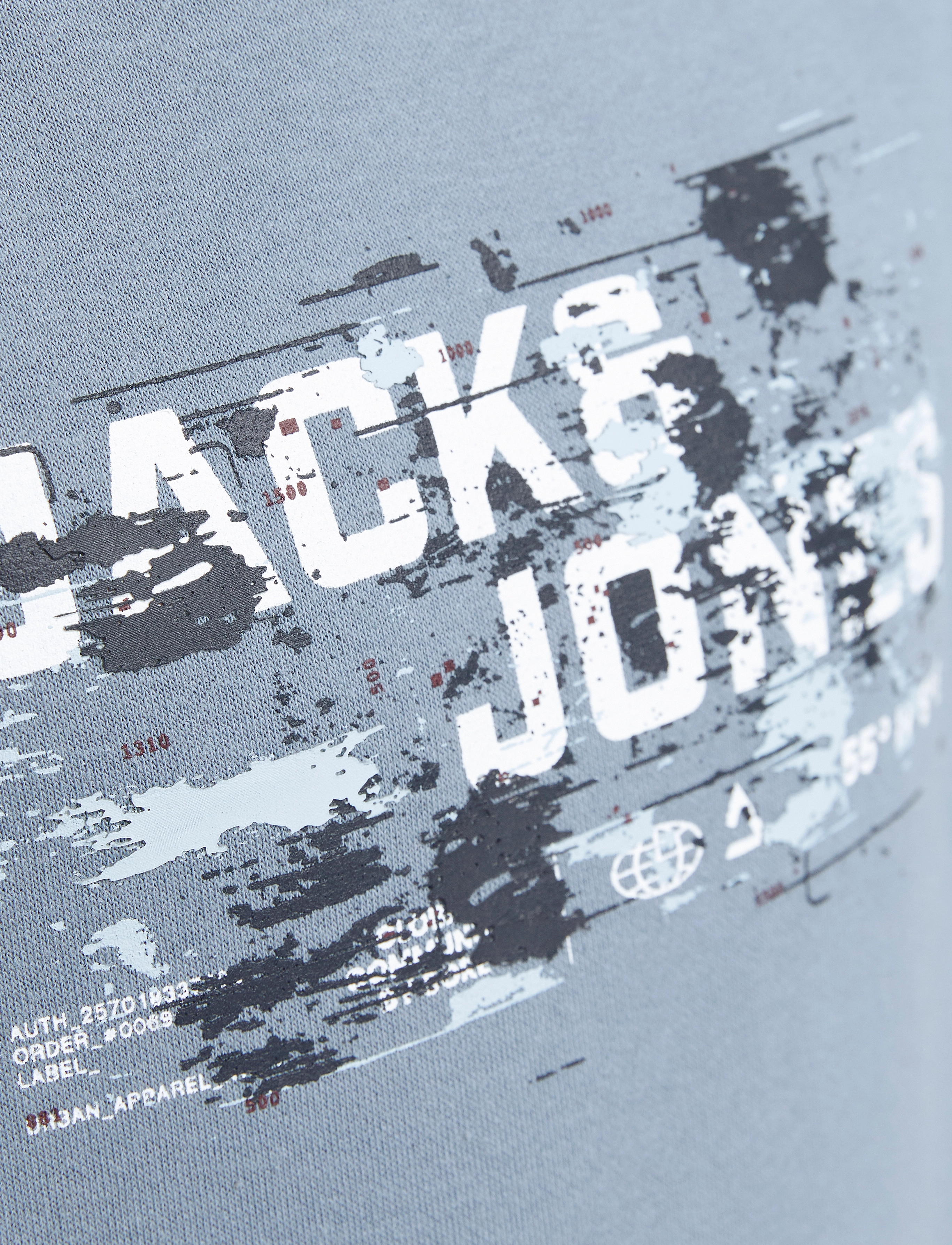 Jack & Jones - JCOOUTDOOR LOGO SWEAT HOOD SN JNR - flint stone - 4