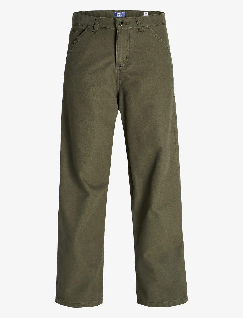 Jack & Jones - JPSTALEX JJBARKLEY CARPENTER PANT JNR - cargohosen - olive night - 0