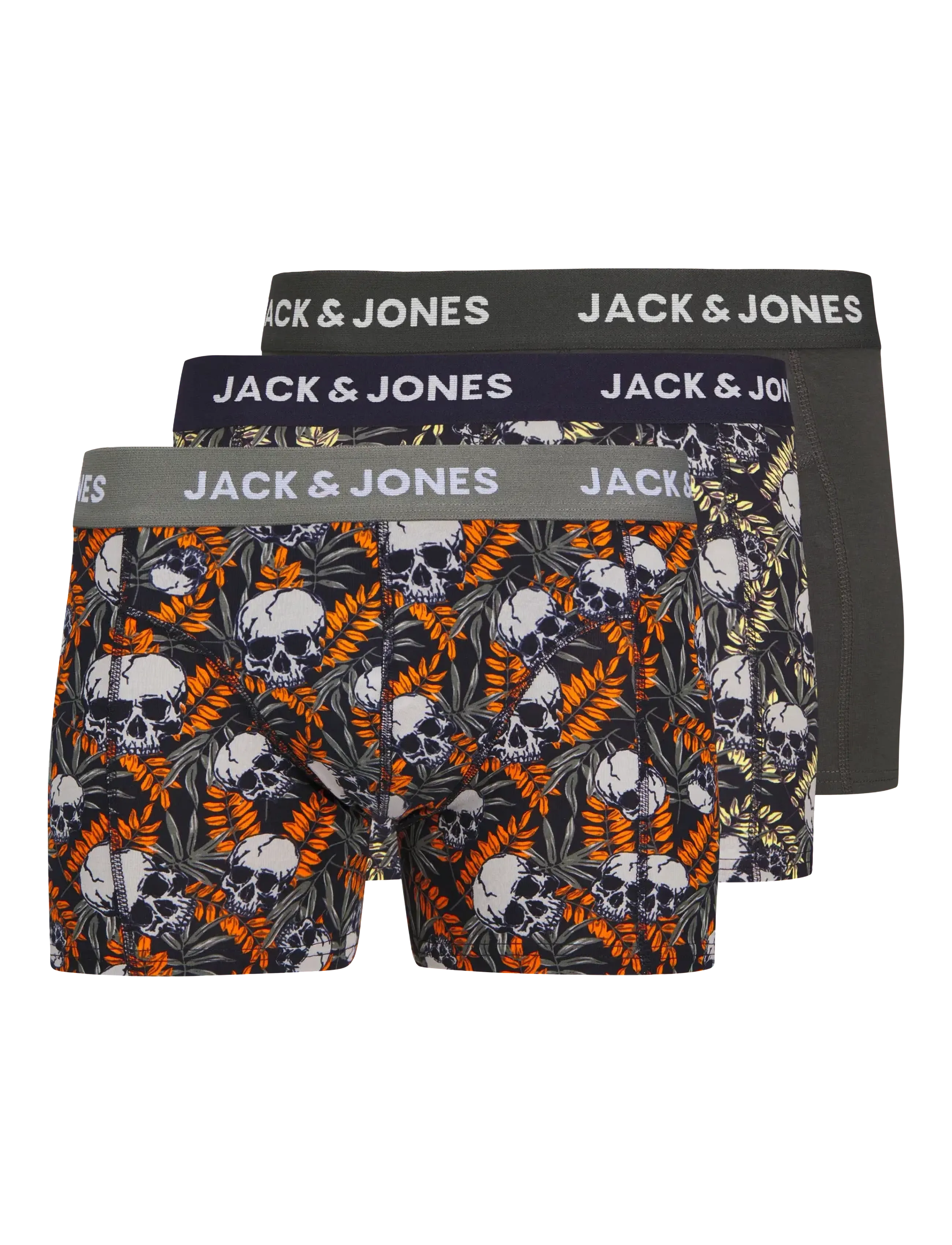 Jack & Jones - JACHUGO SKULLS TRUNKS 3 PACK SN JNR - night sky - 2