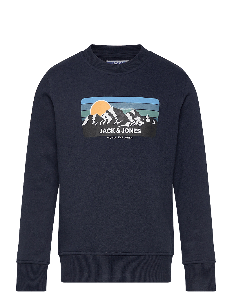 Jack & Jones - JJPEAK SWEAT CREW NECK JNR - sweatshirts - navy blazer - 1