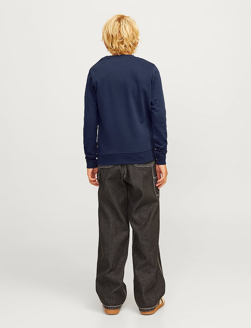 Jack & Jones - JJPEAK SWEAT CREW NECK JNR - sweatshirts - navy blazer - 3