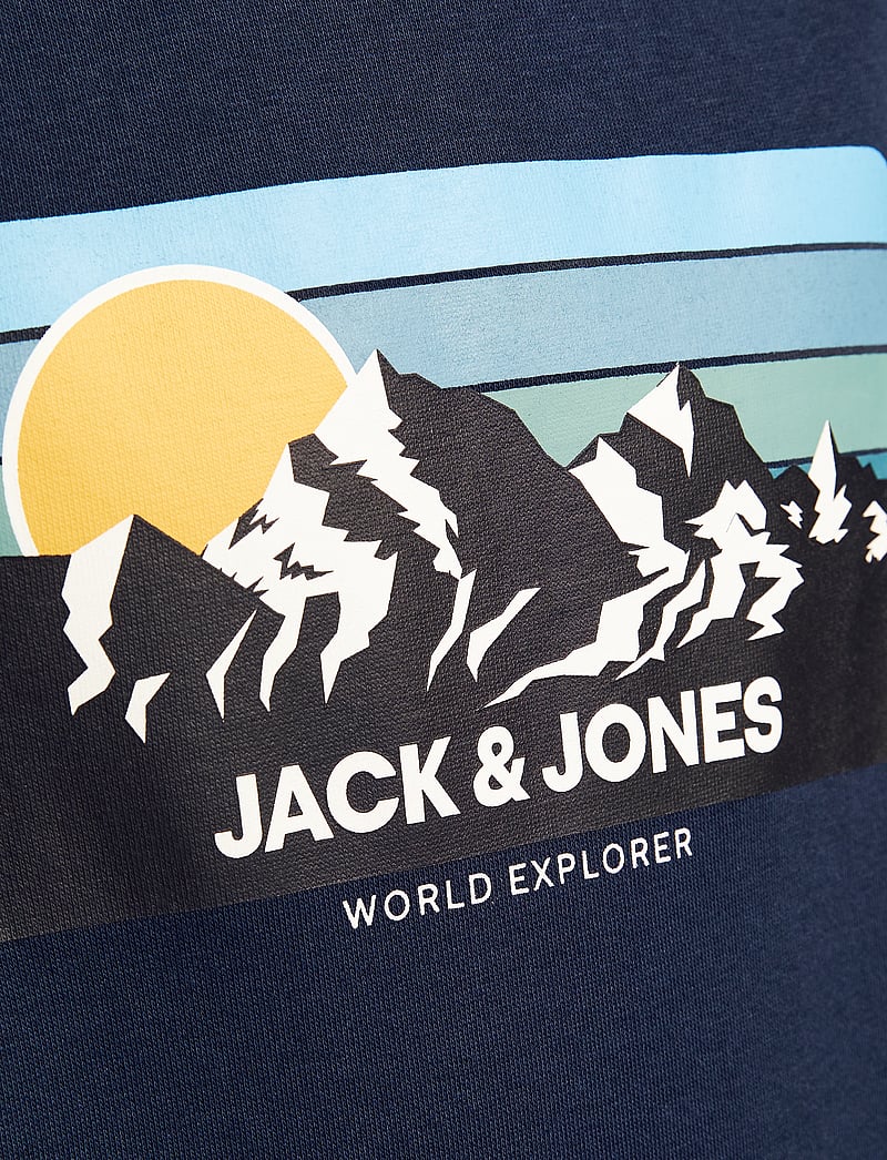 Jack & Jones - JJPEAK SWEAT CREW NECK JNR - sweatshirts - navy blazer - 5