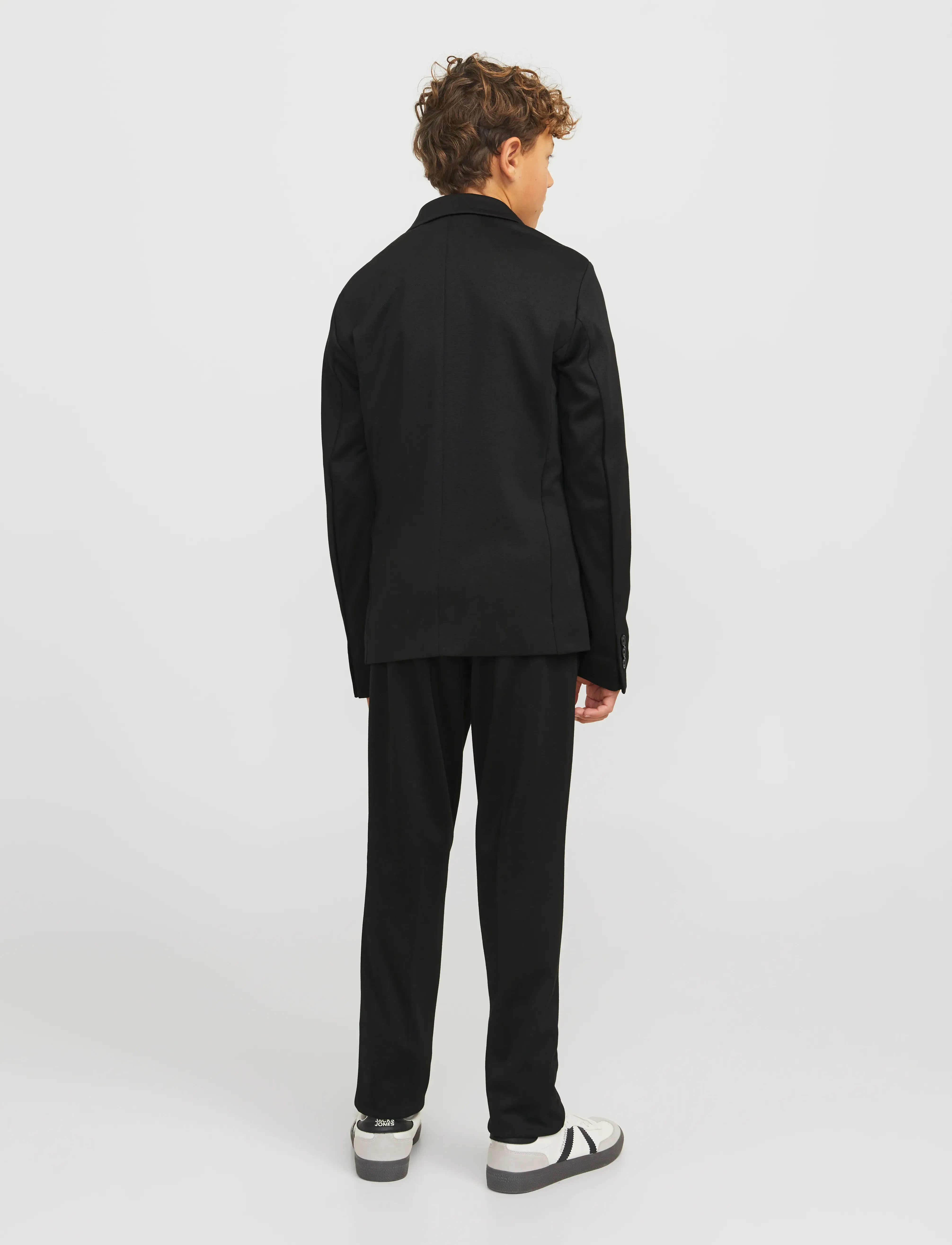 Jack & Jones - JJEJAXON JERSEY BLAZER NOOS JNR - single breasted blazers - black - 2