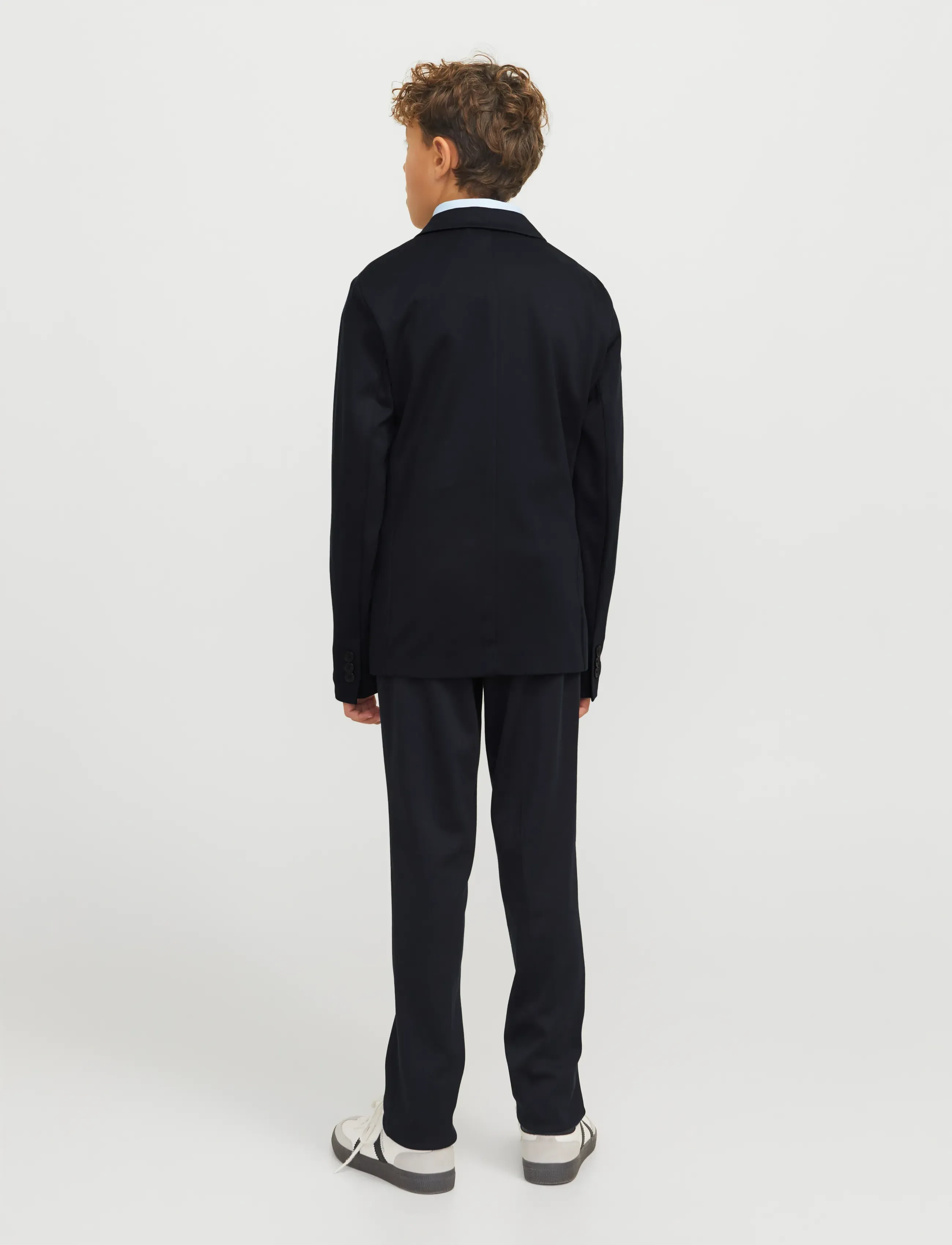 Jack & Jones - JJEJAXON JERSEY BLAZER NOOS JNR - enkeltradede blazere - dark navy - 2