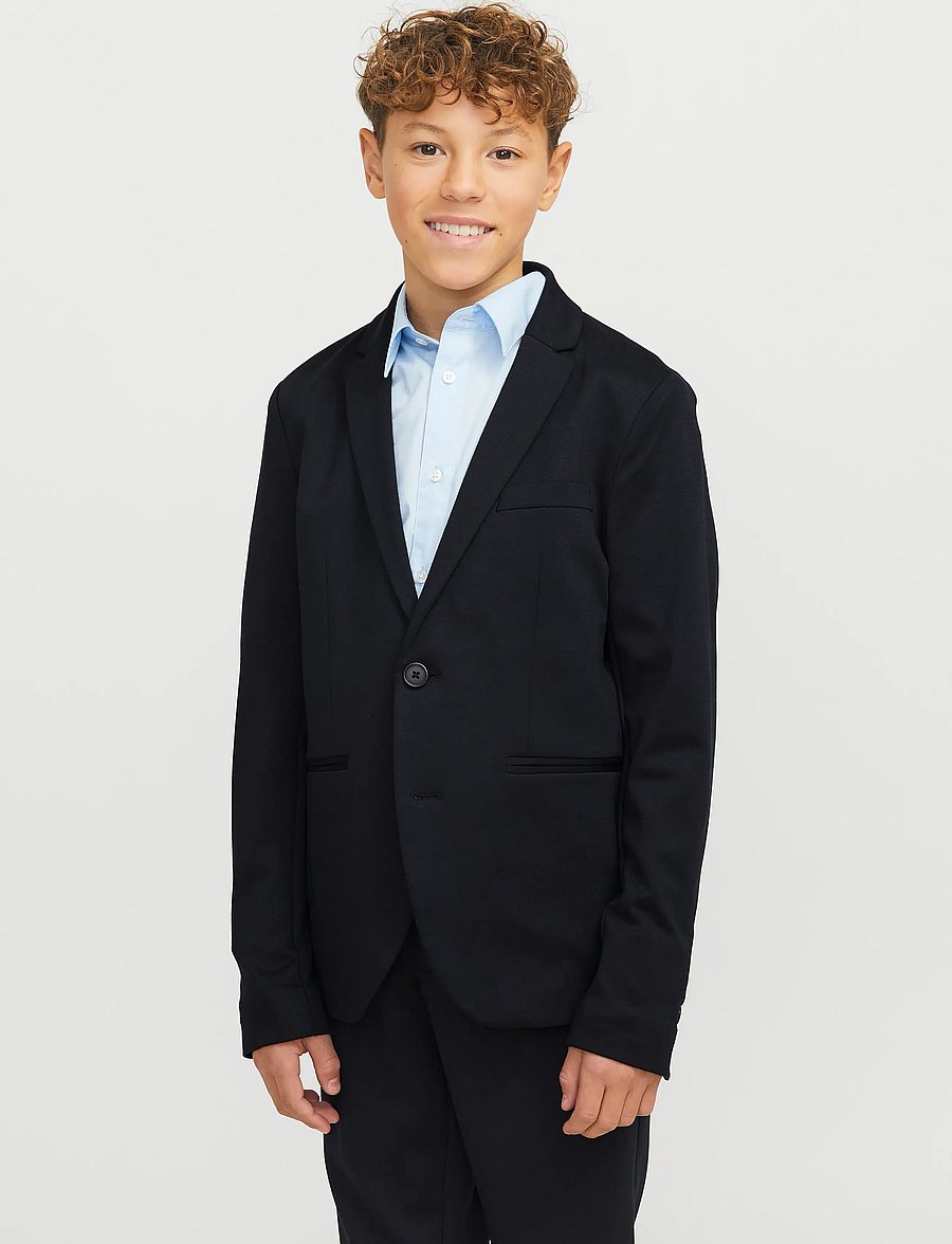 Jack & Jones - JJEJAXON JERSEY BLAZER NOOS JNR - einreiher - dark navy - 4