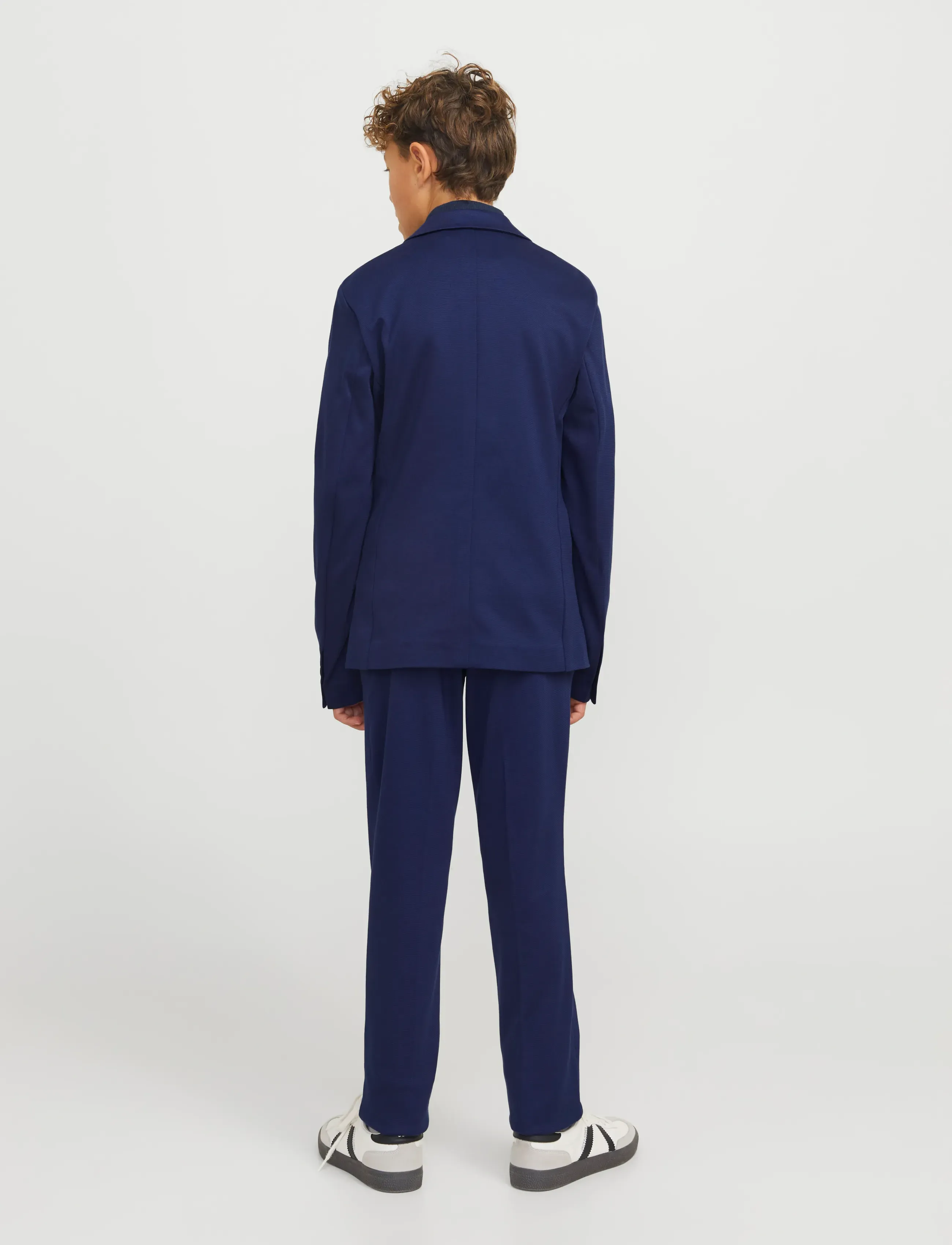 Jack & Jones - JJEJAXON JERSEY BLAZER NOOS JNR - enkeltradede blazere - medieval blue - 2