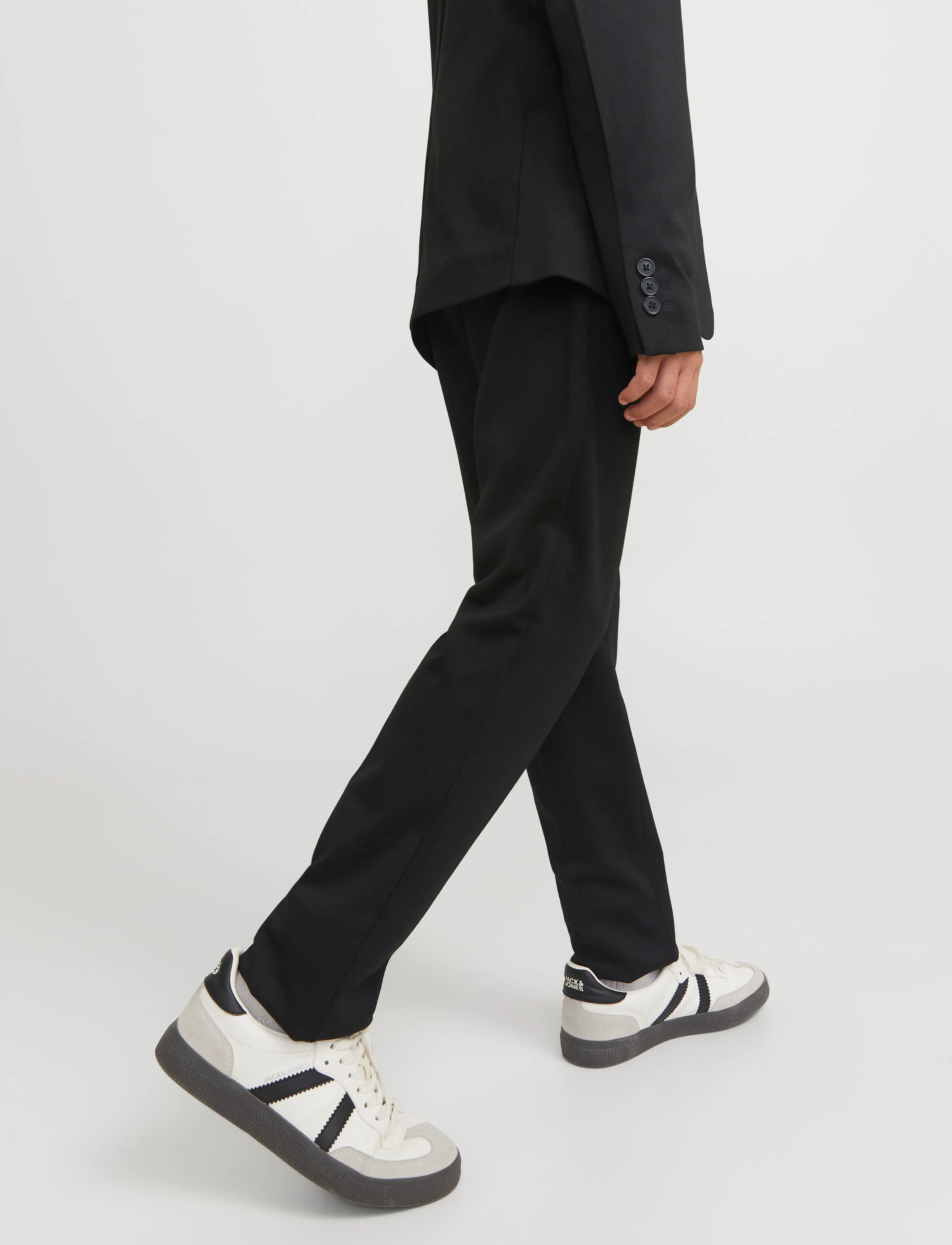 Jack & Jones - JJEJAXON JERSEY TROUSER NOOS JNR - trousers - black - 5