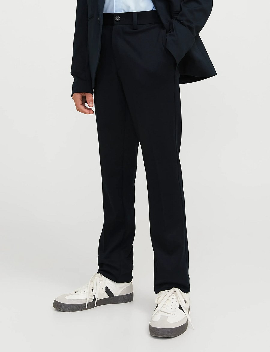 Jack & Jones - JJEJAXON JERSEY TROUSER NOOS JNR - osta vanuse järgi - dark navy - 0