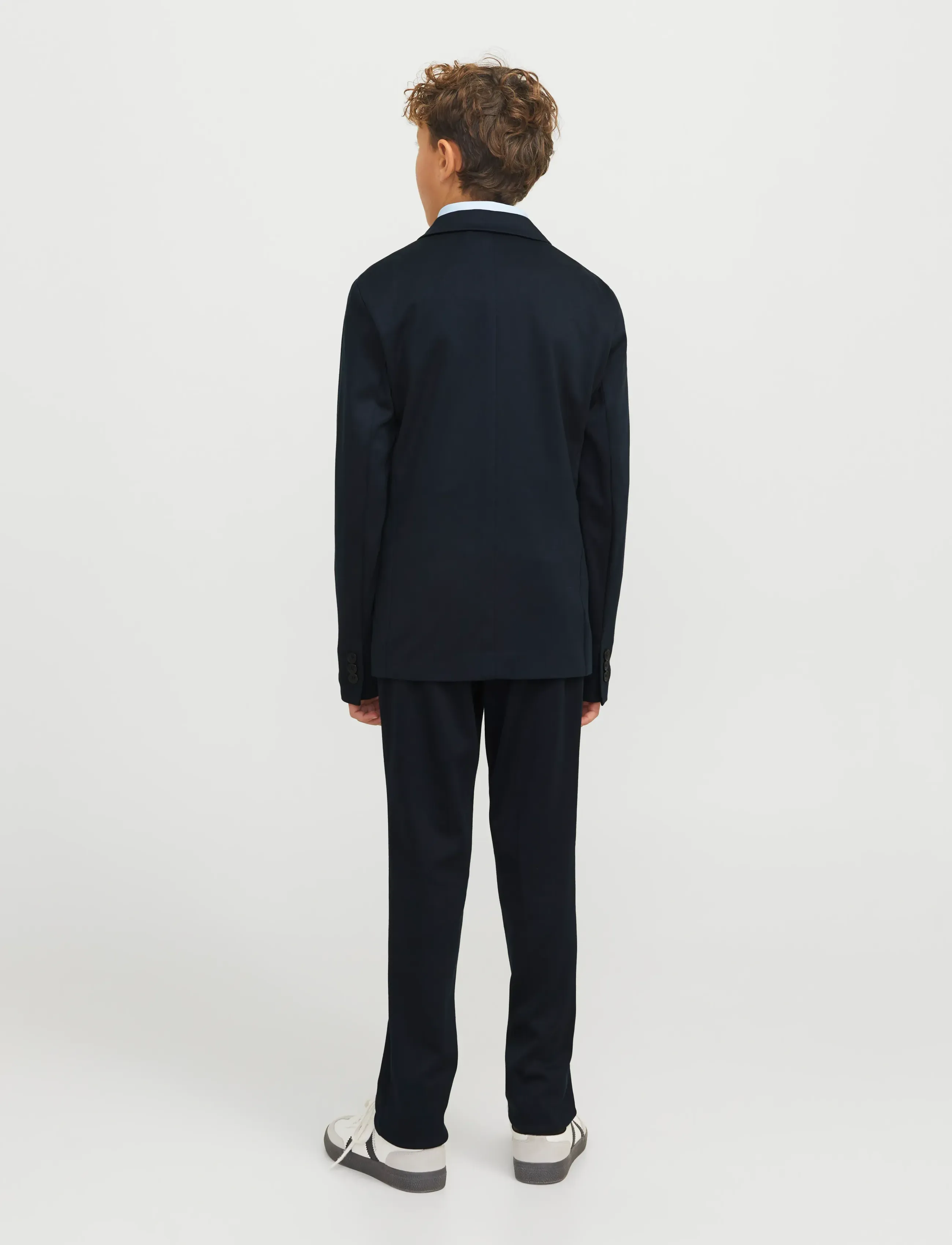 Jack & Jones - JJEJAXON JERSEY TROUSER NOOS JNR - osta vanuse järgi - dark navy - 2