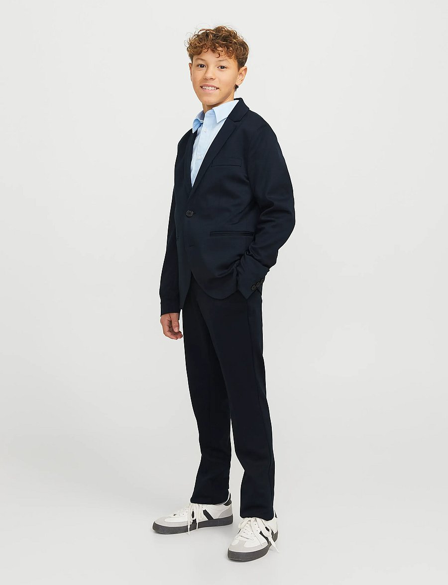 Jack & Jones - JJEJAXON JERSEY TROUSER NOOS JNR - osta vanuse järgi - dark navy - 3