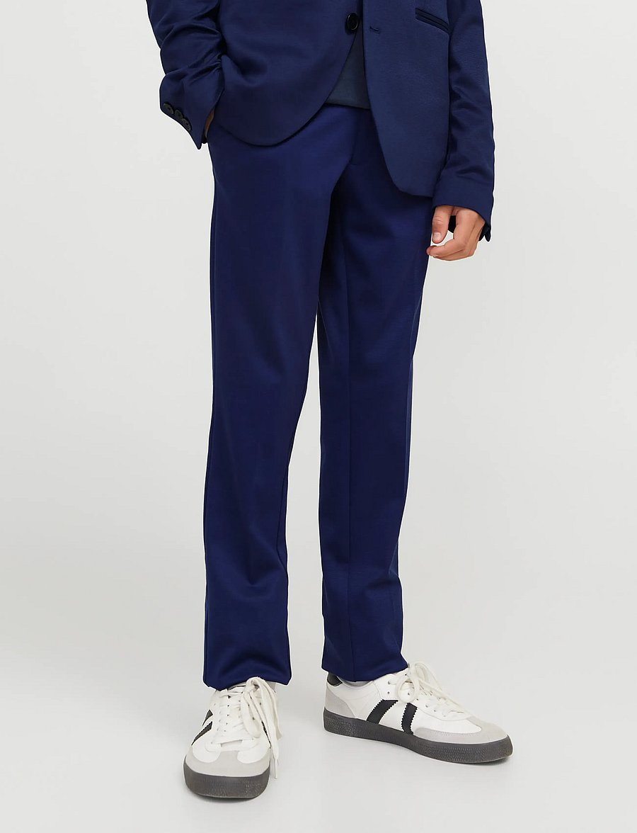 Jack & Jones - JJEJAXON JERSEY TROUSER NOOS JNR - einkaufen nach alter von - medieval blue - 0