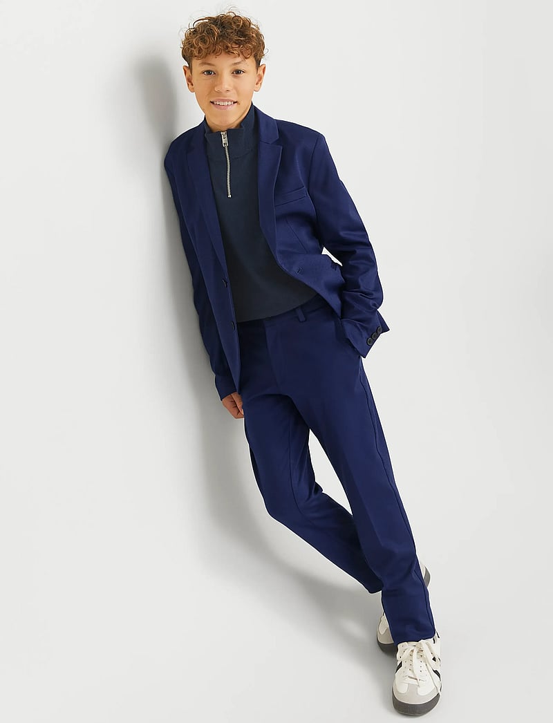 Jack & Jones - JJEJAXON JERSEY TROUSER NOOS JNR - kelnės - medieval blue - 5