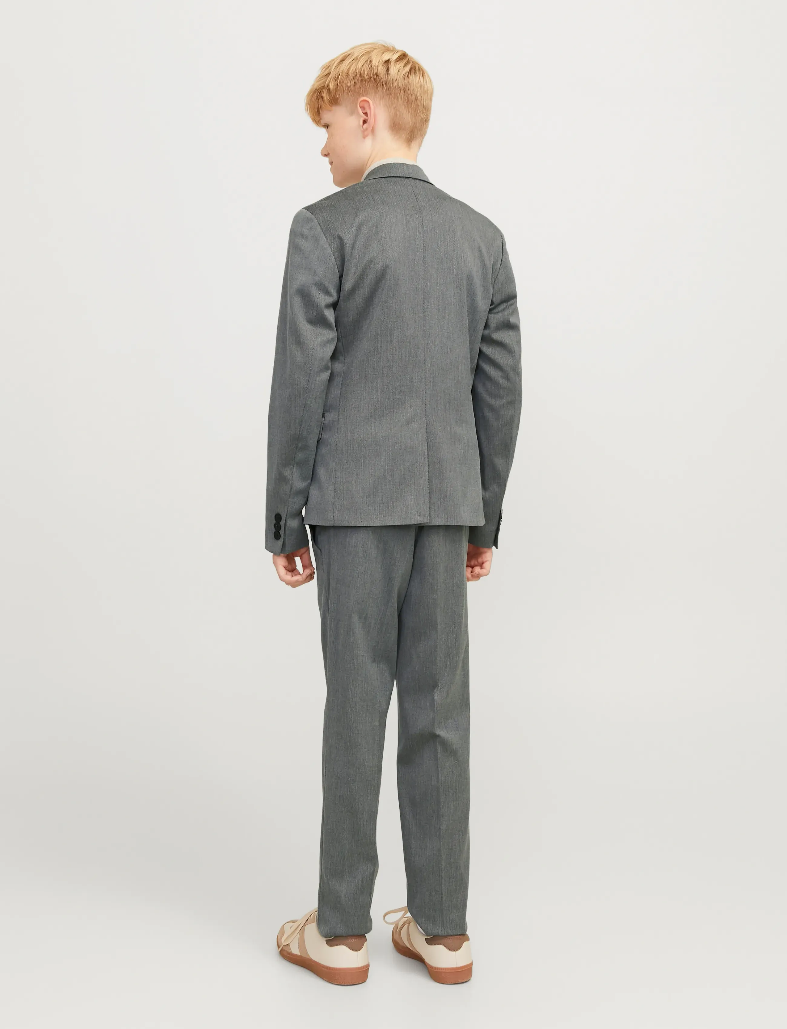 Jack & Jones - JPRBUSHWICK ASHTON DB BLAZER JNR - blazere - dark grey - 2