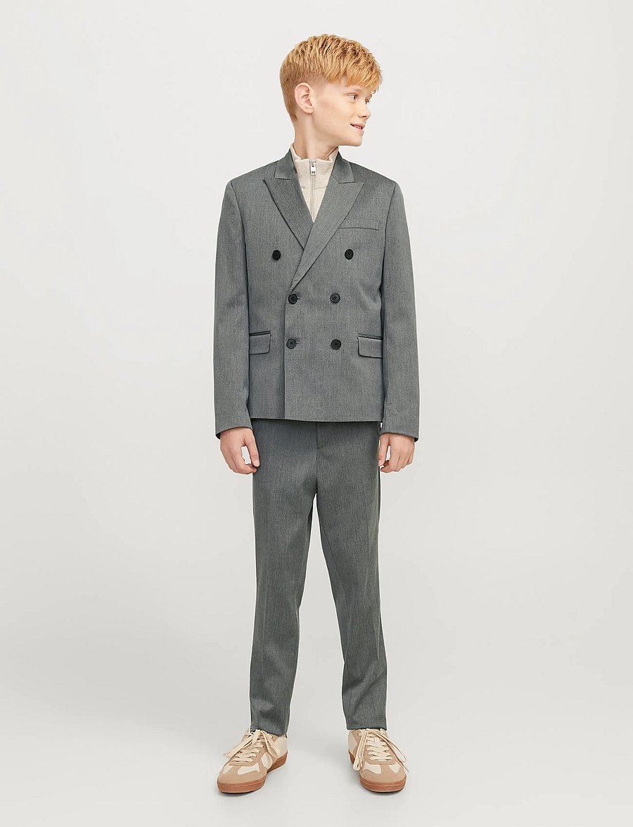 Jack & Jones - JPRBUSHWICK ASHTON DB BLAZER JNR - blazer - dark grey - 3
