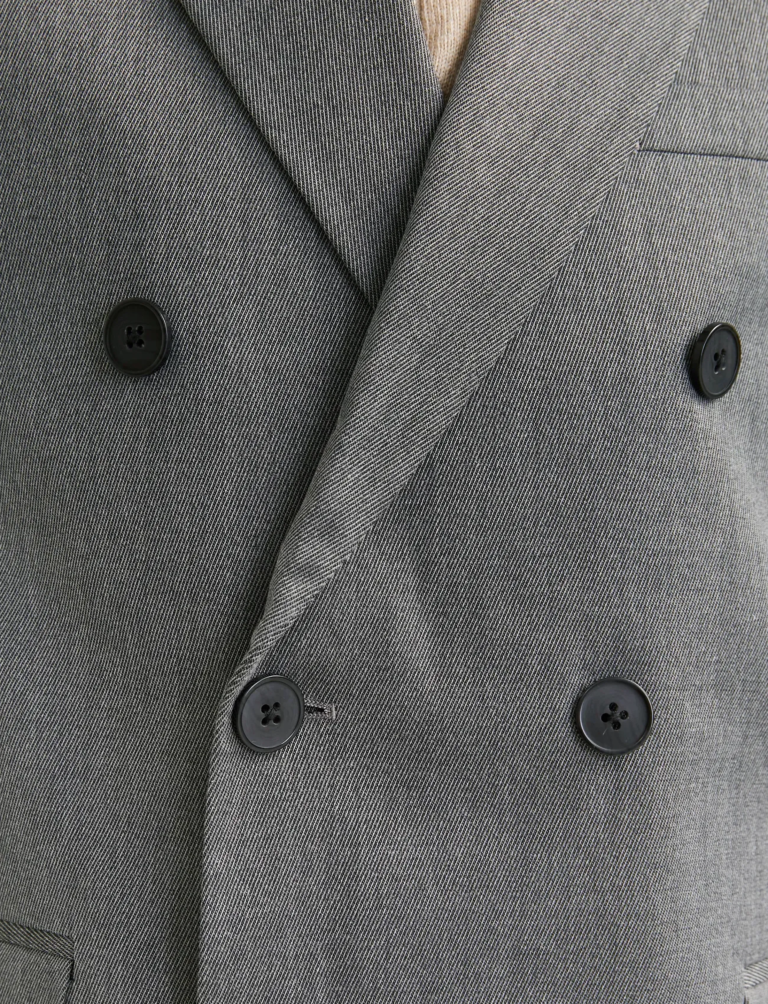 Jack & Jones - JPRBUSHWICK ASHTON DB BLAZER JNR - blazere - dark grey - 4