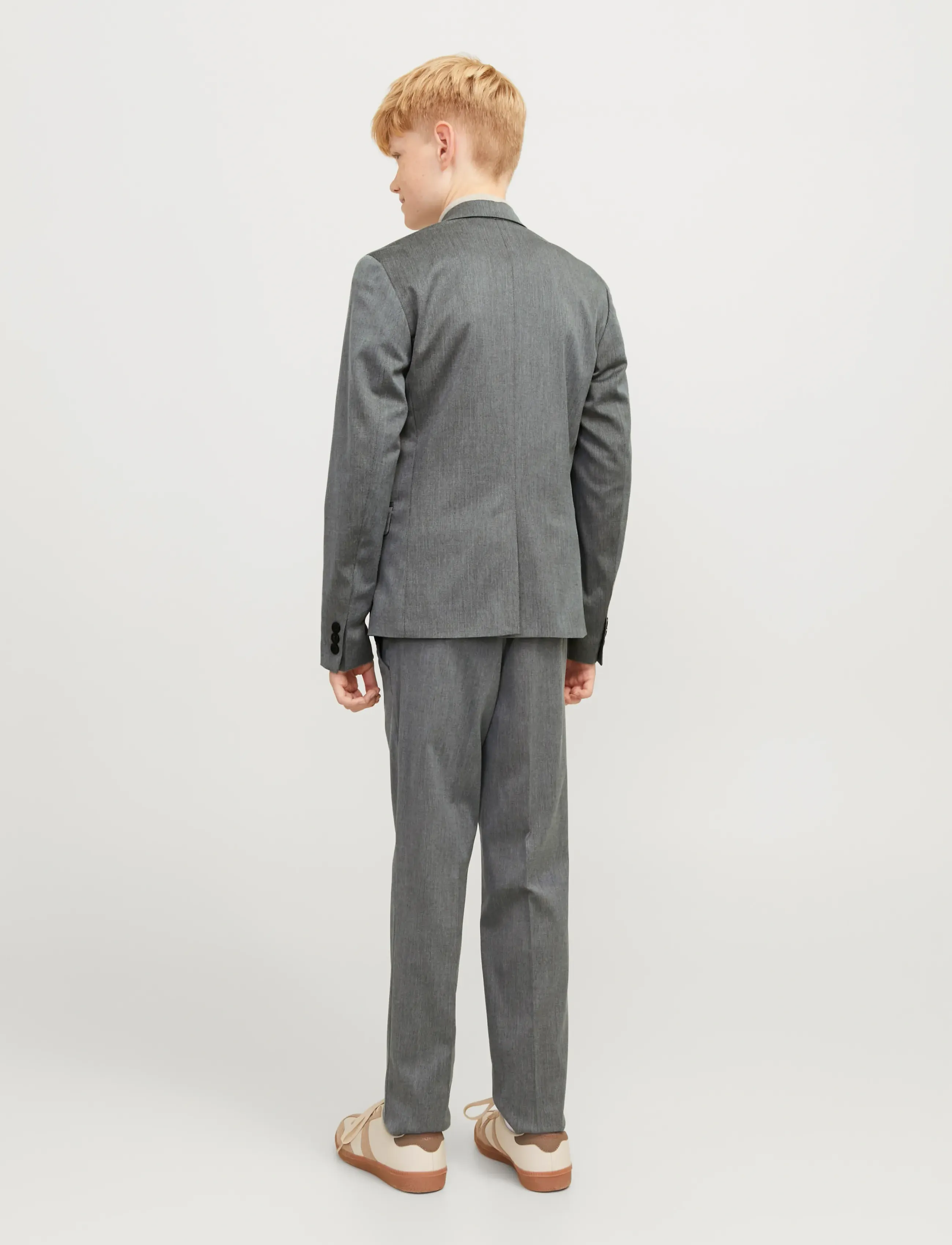 Jack & Jones - JPRBUSHWICK ASHTON TROUSER JNR - shop op leeftijd - dark grey - 2
