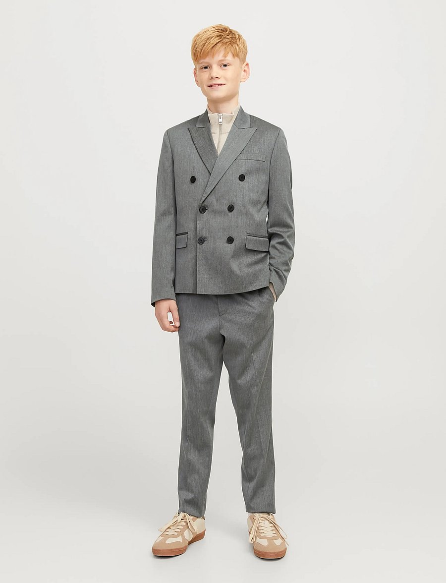 Jack & Jones - JPRBUSHWICK ASHTON TROUSER JNR - shop op leeftijd - dark grey - 3