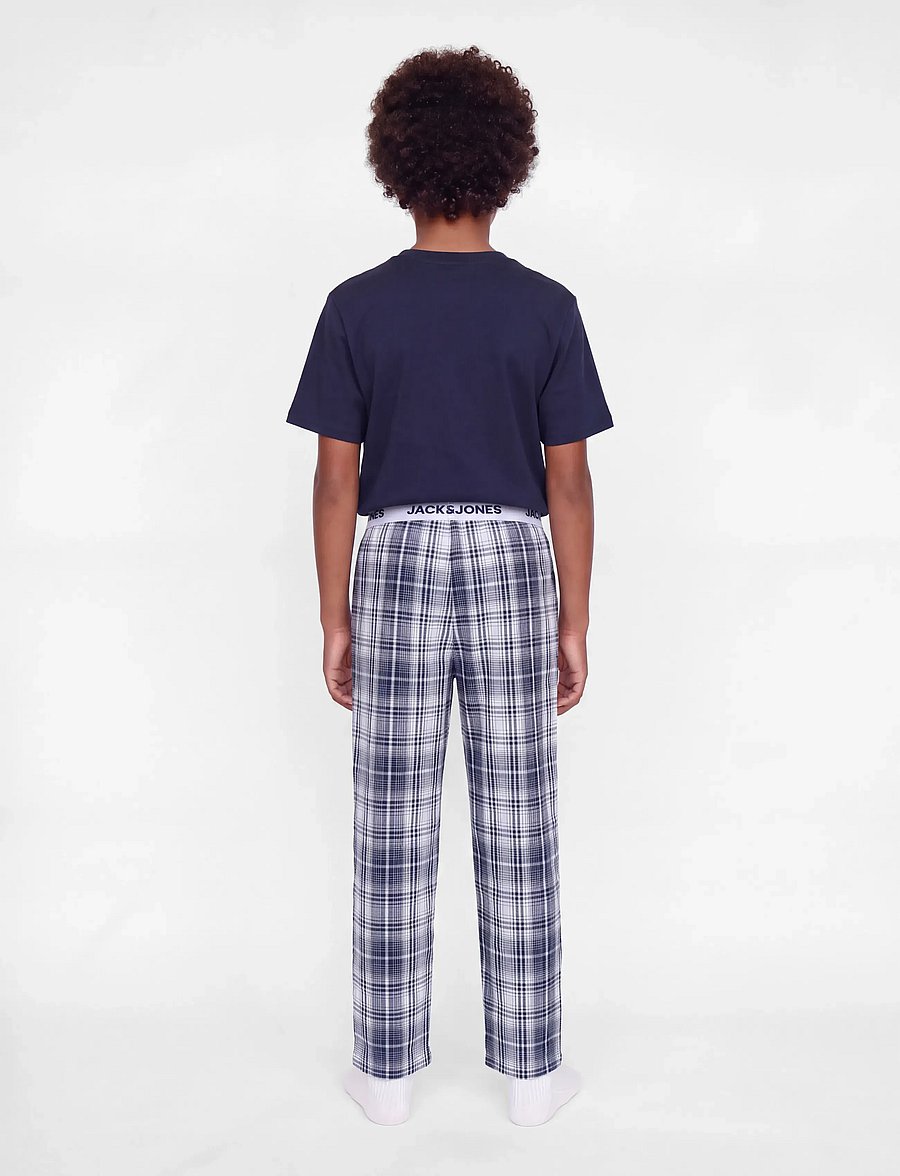 Jack & Jones - JACLUCA SS TEE AND WOVEN PANTS GIF JNR - sets mit kurzärmeligem t-shirt - sky captain - 2